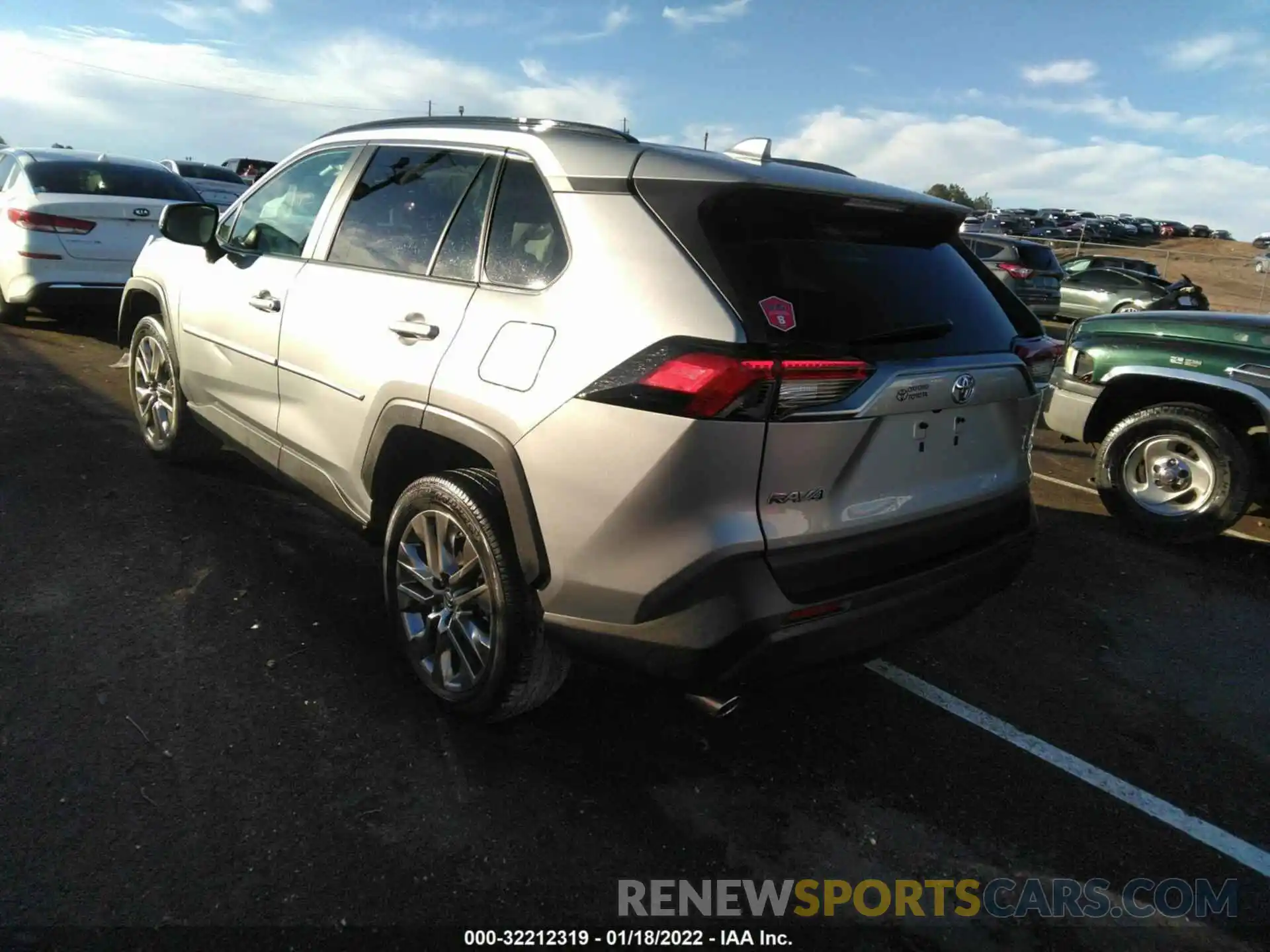 3 Photograph of a damaged car 2T3C1RFV8KC027108 TOYOTA RAV4 2019