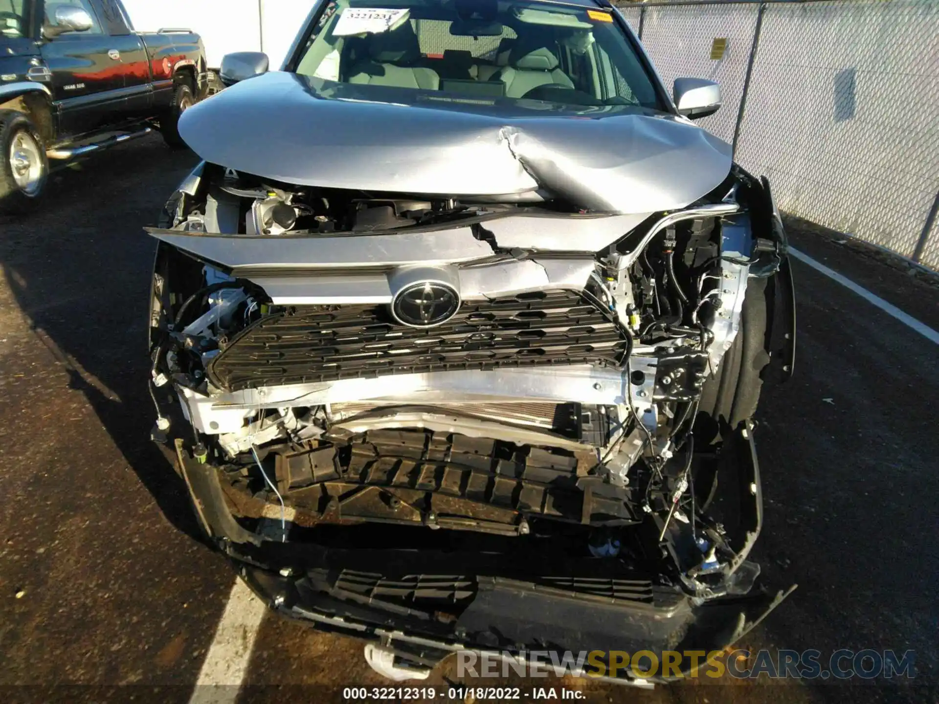 6 Photograph of a damaged car 2T3C1RFV8KC027108 TOYOTA RAV4 2019