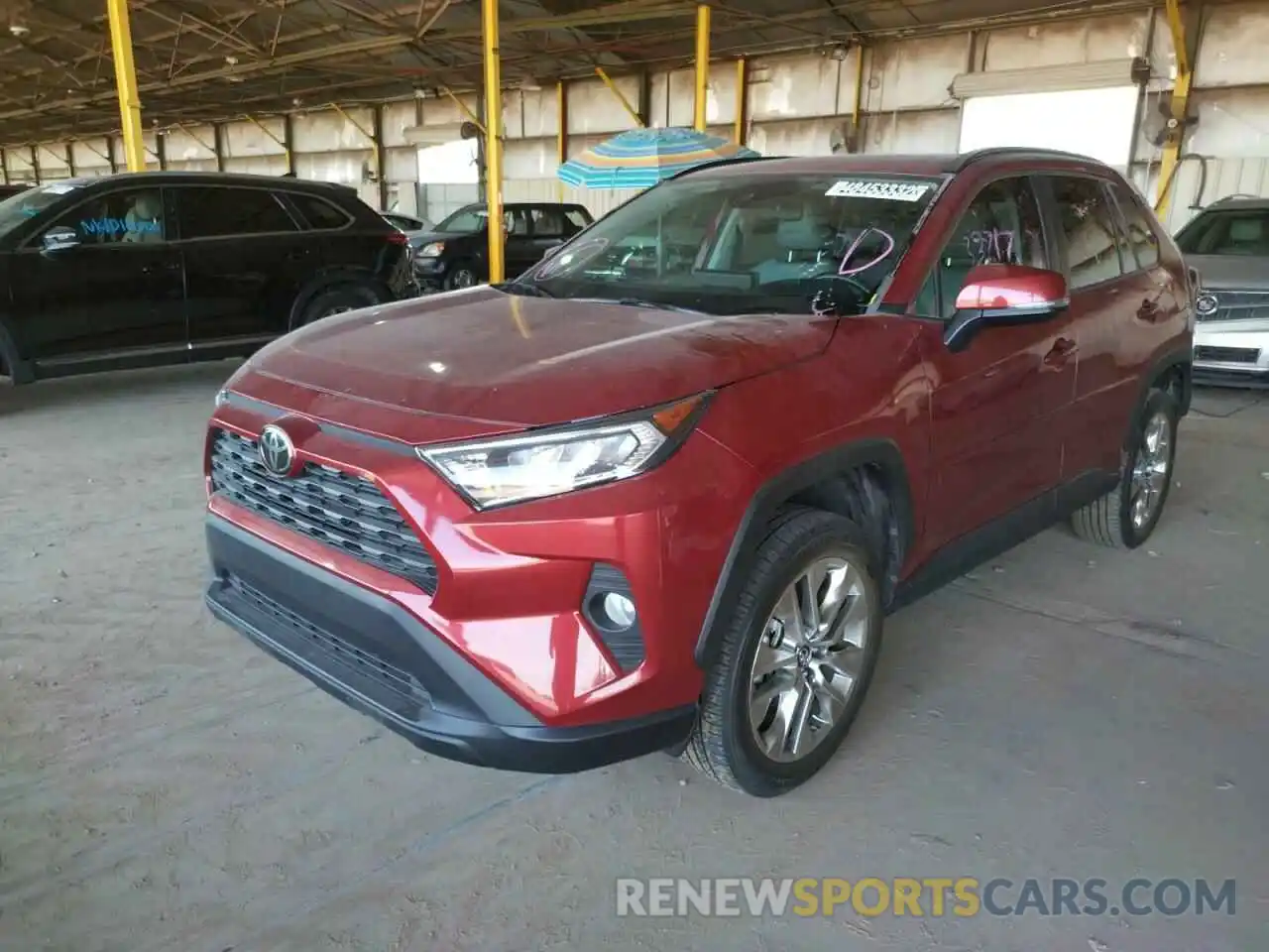 2 Photograph of a damaged car 2T3C1RFV8KW022179 TOYOTA RAV4 2019