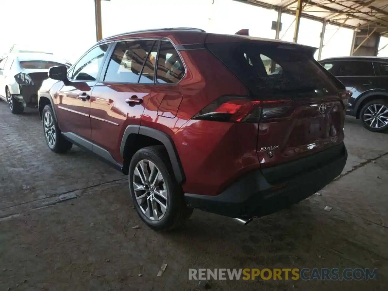 3 Photograph of a damaged car 2T3C1RFV8KW022179 TOYOTA RAV4 2019