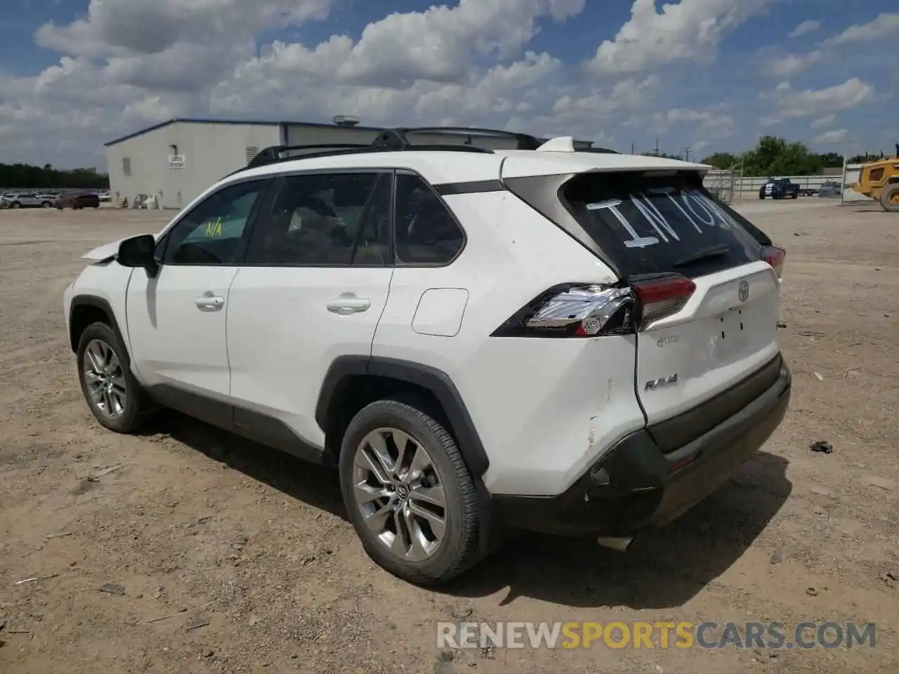 3 Photograph of a damaged car 2T3C1RFV8KW027284 TOYOTA RAV4 2019