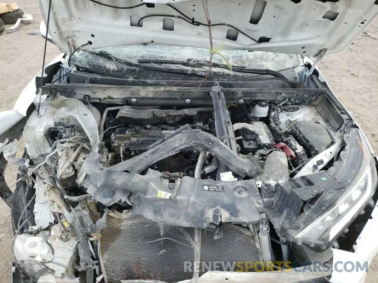 7 Photograph of a damaged car 2T3C1RFV8KW027284 TOYOTA RAV4 2019