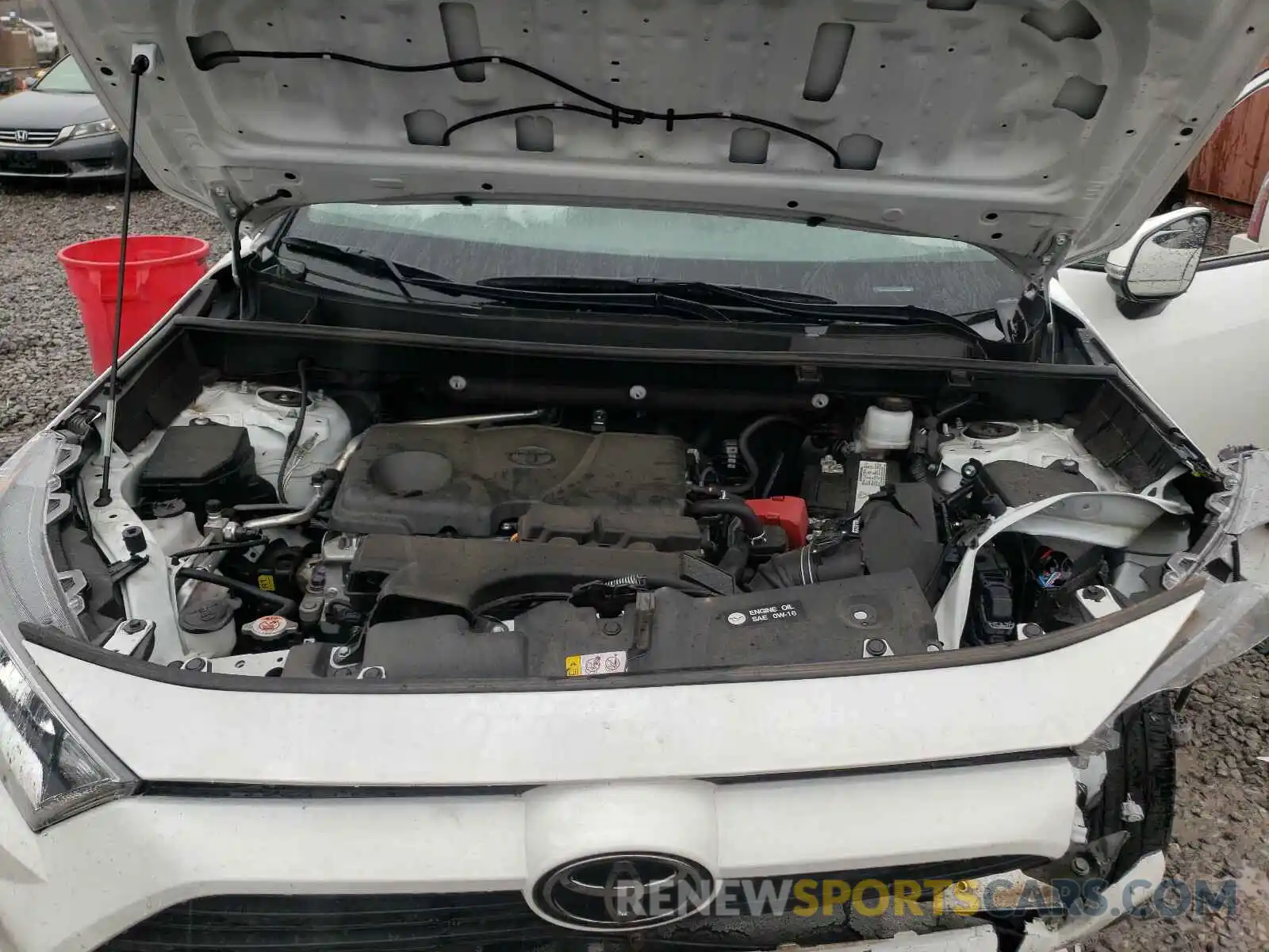 7 Photograph of a damaged car 2T3C1RFV8KW048023 TOYOTA RAV4 2019