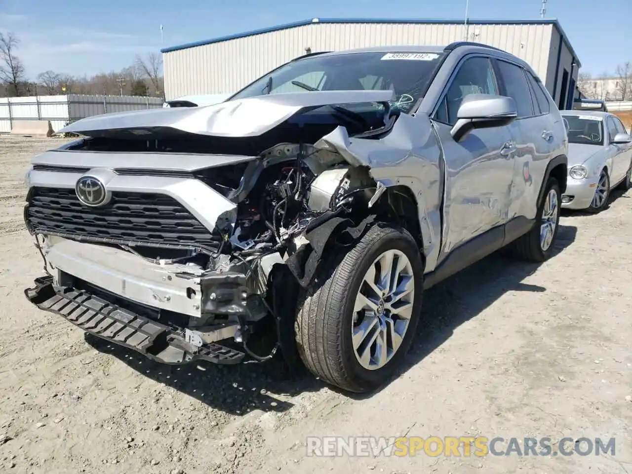 2 Photograph of a damaged car 2T3C1RFV8KW054274 TOYOTA RAV4 2019