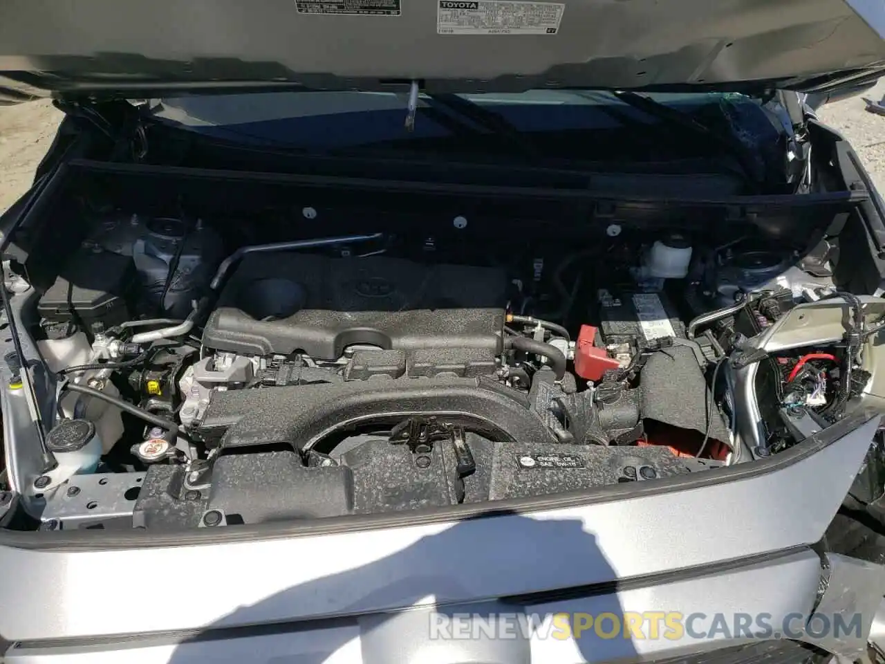 7 Photograph of a damaged car 2T3C1RFV8KW054274 TOYOTA RAV4 2019