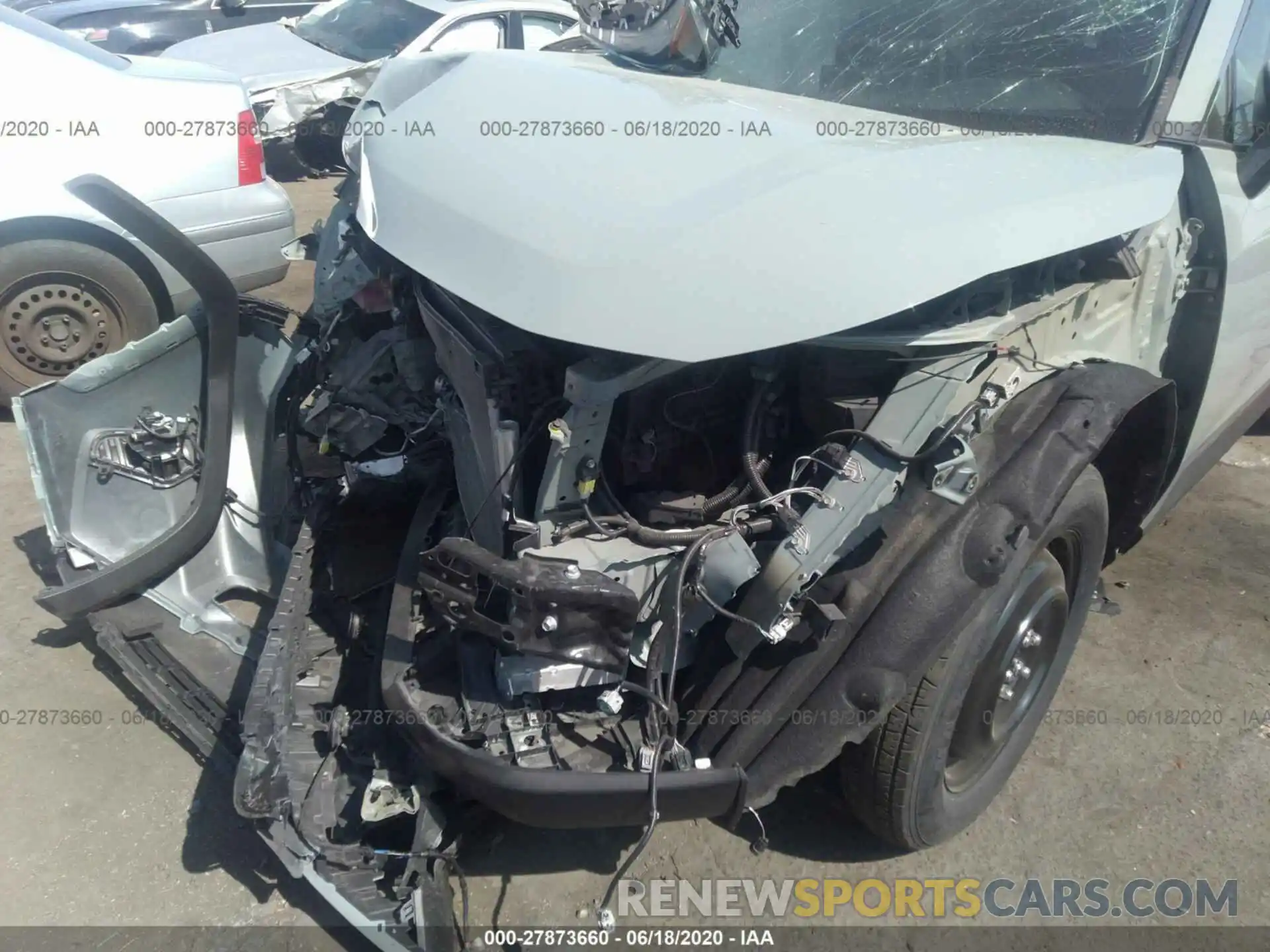 6 Photograph of a damaged car 2T3C1RFV9KC010544 TOYOTA RAV4 2019