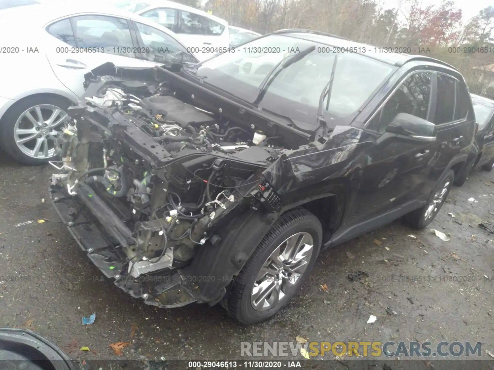 2 Фотография поврежденного автомобиля 2T3C1RFV9KC015680 TOYOTA RAV4 2019