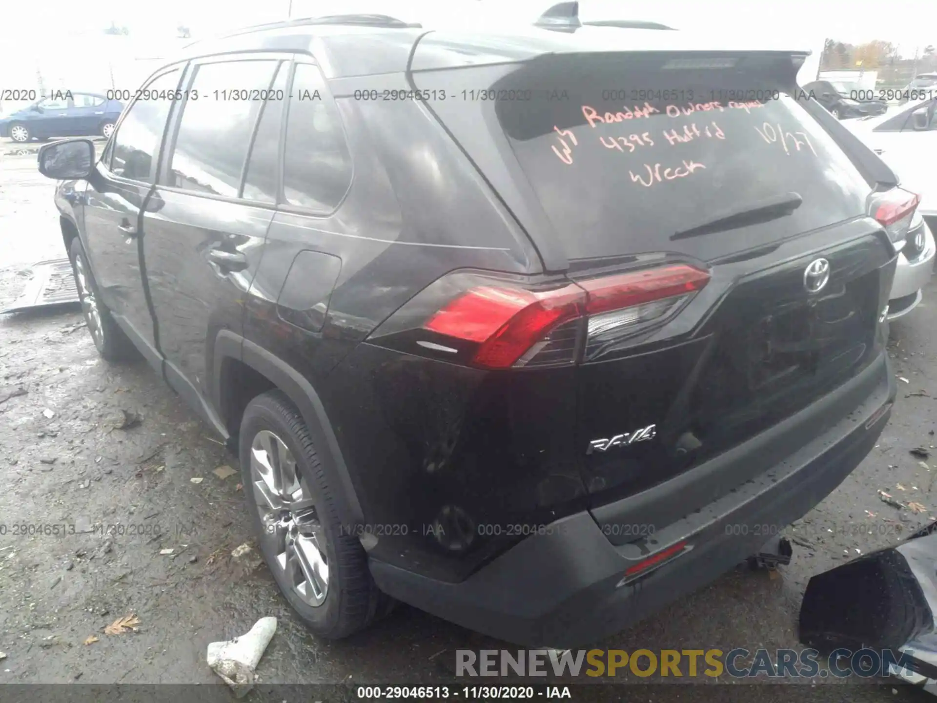 3 Фотография поврежденного автомобиля 2T3C1RFV9KC015680 TOYOTA RAV4 2019