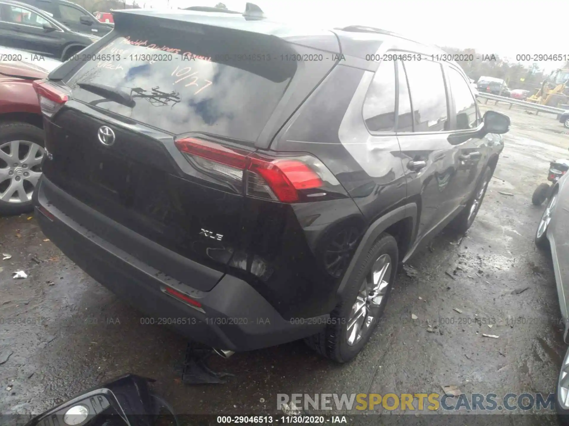 4 Фотография поврежденного автомобиля 2T3C1RFV9KC015680 TOYOTA RAV4 2019