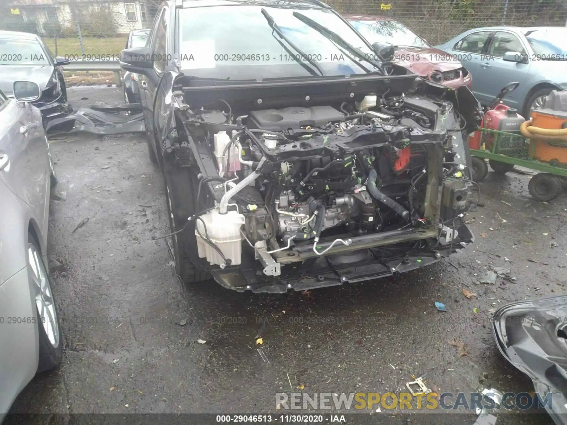 6 Photograph of a damaged car 2T3C1RFV9KC015680 TOYOTA RAV4 2019