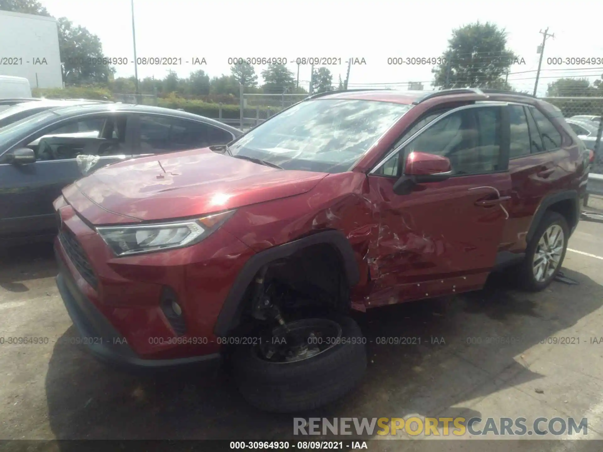 6 Photograph of a damaged car 2T3C1RFV9KW005942 TOYOTA RAV4 2019