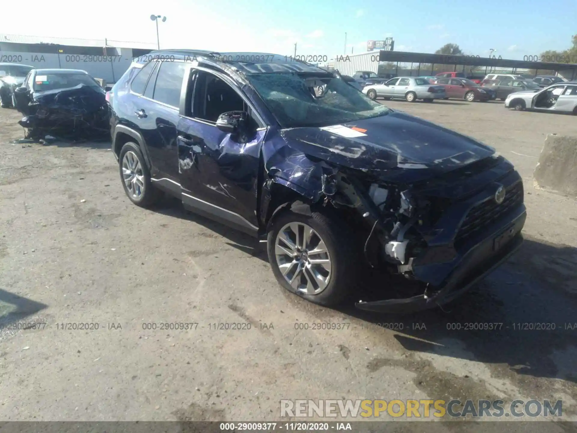 1 Photograph of a damaged car 2T3C1RFV9KW040108 TOYOTA RAV4 2019