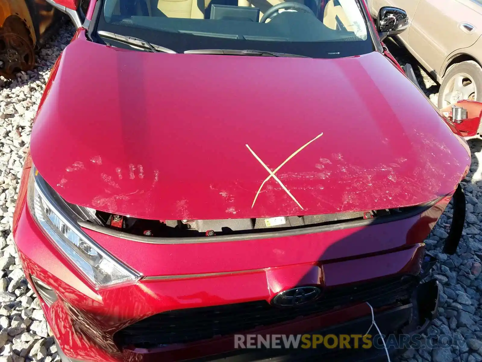 7 Photograph of a damaged car 2T3C1RFV9KW042067 TOYOTA RAV4 2019