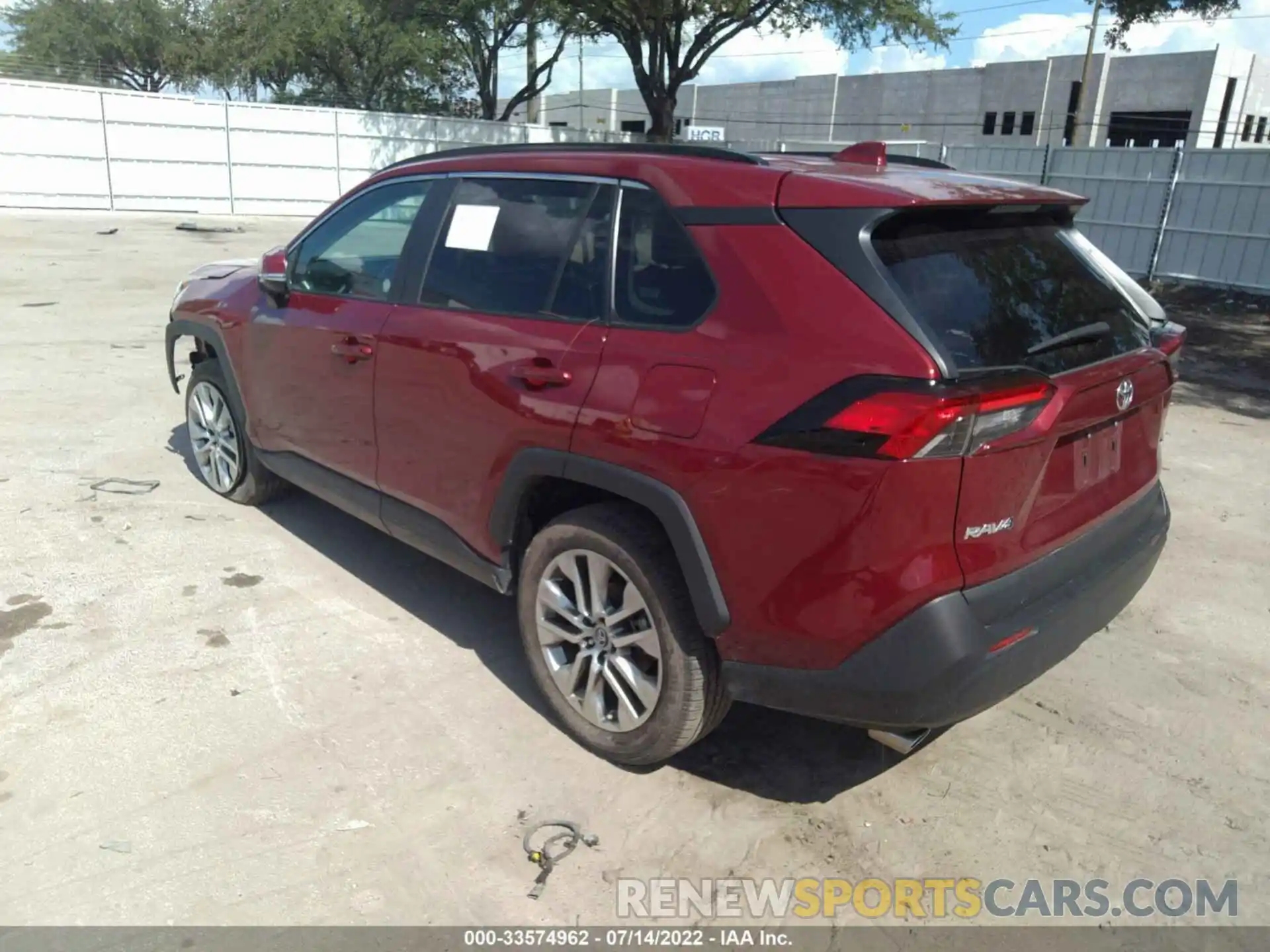 3 Photograph of a damaged car 2T3C1RFVXKC005143 TOYOTA RAV4 2019