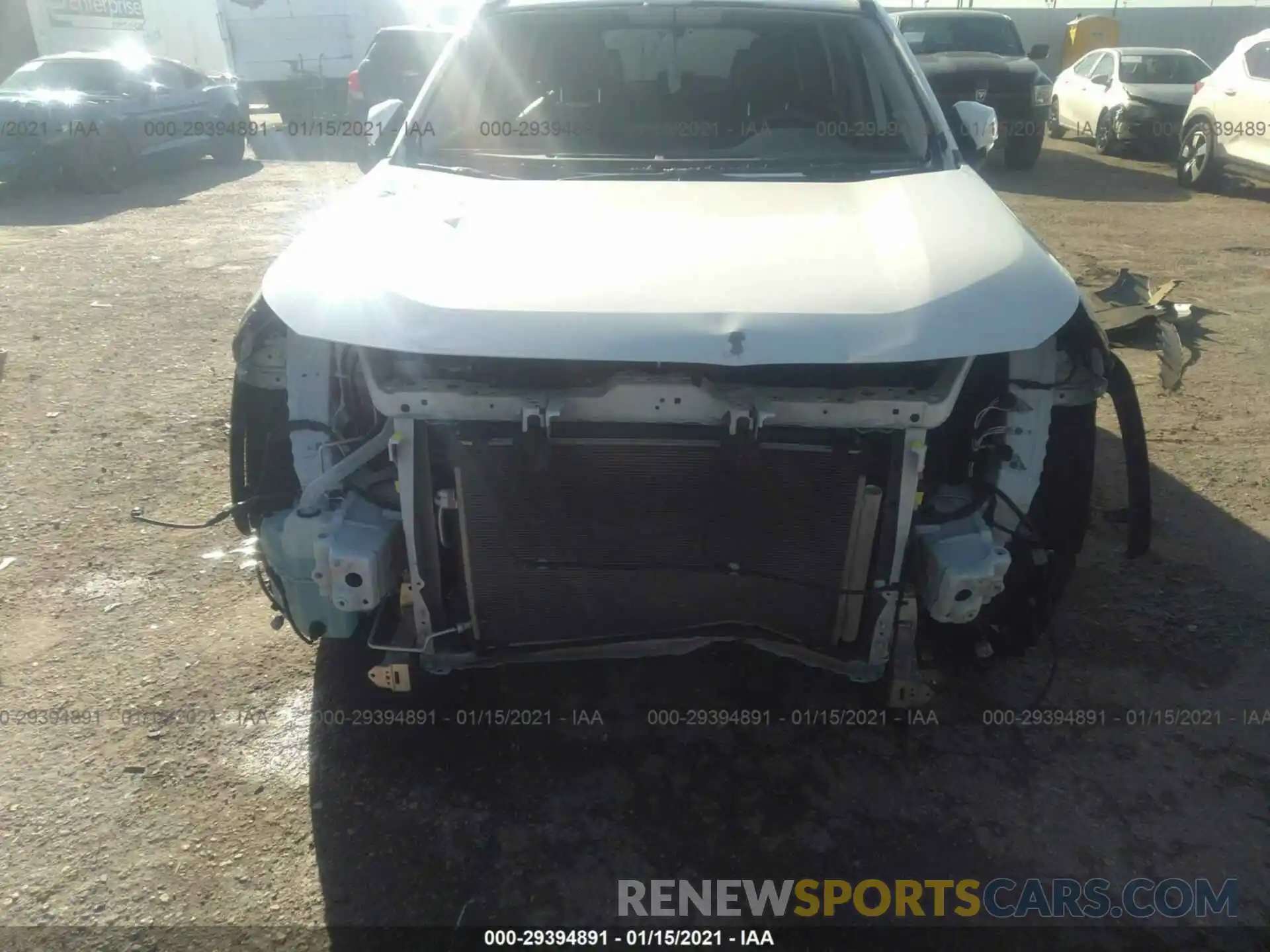 6 Фотография поврежденного автомобиля 2T3C1RFVXKC008155 TOYOTA RAV4 2019