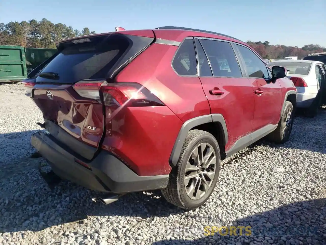 4 Фотография поврежденного автомобиля 2T3C1RFVXKC013663 TOYOTA RAV4 2019