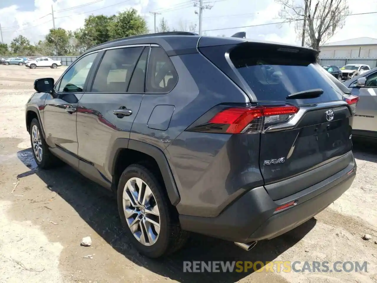 3 Photograph of a damaged car 2T3C1RFVXKC021911 TOYOTA RAV4 2019