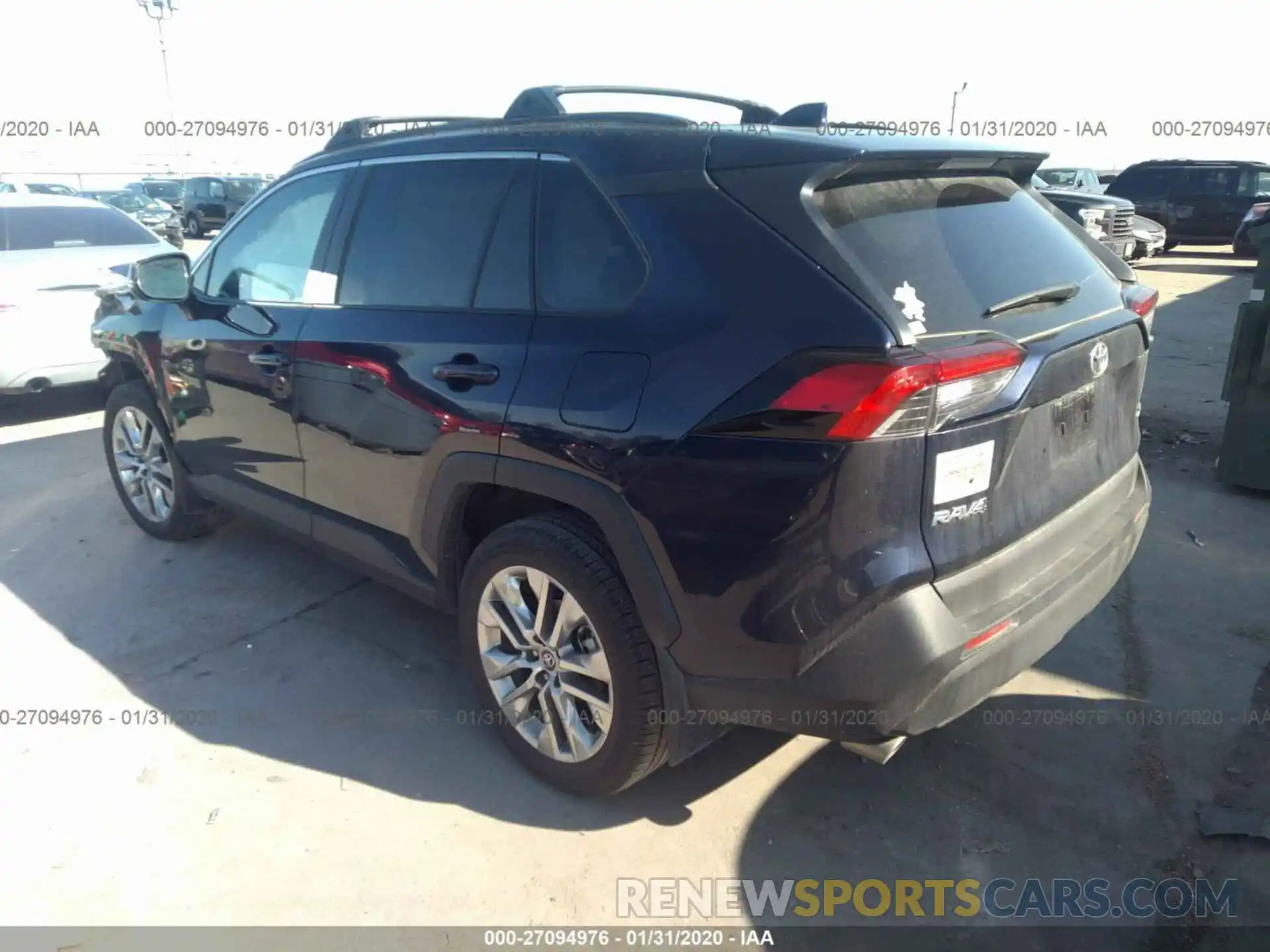 3 Photograph of a damaged car 2T3C1RFVXKC022895 TOYOTA RAV4 2019