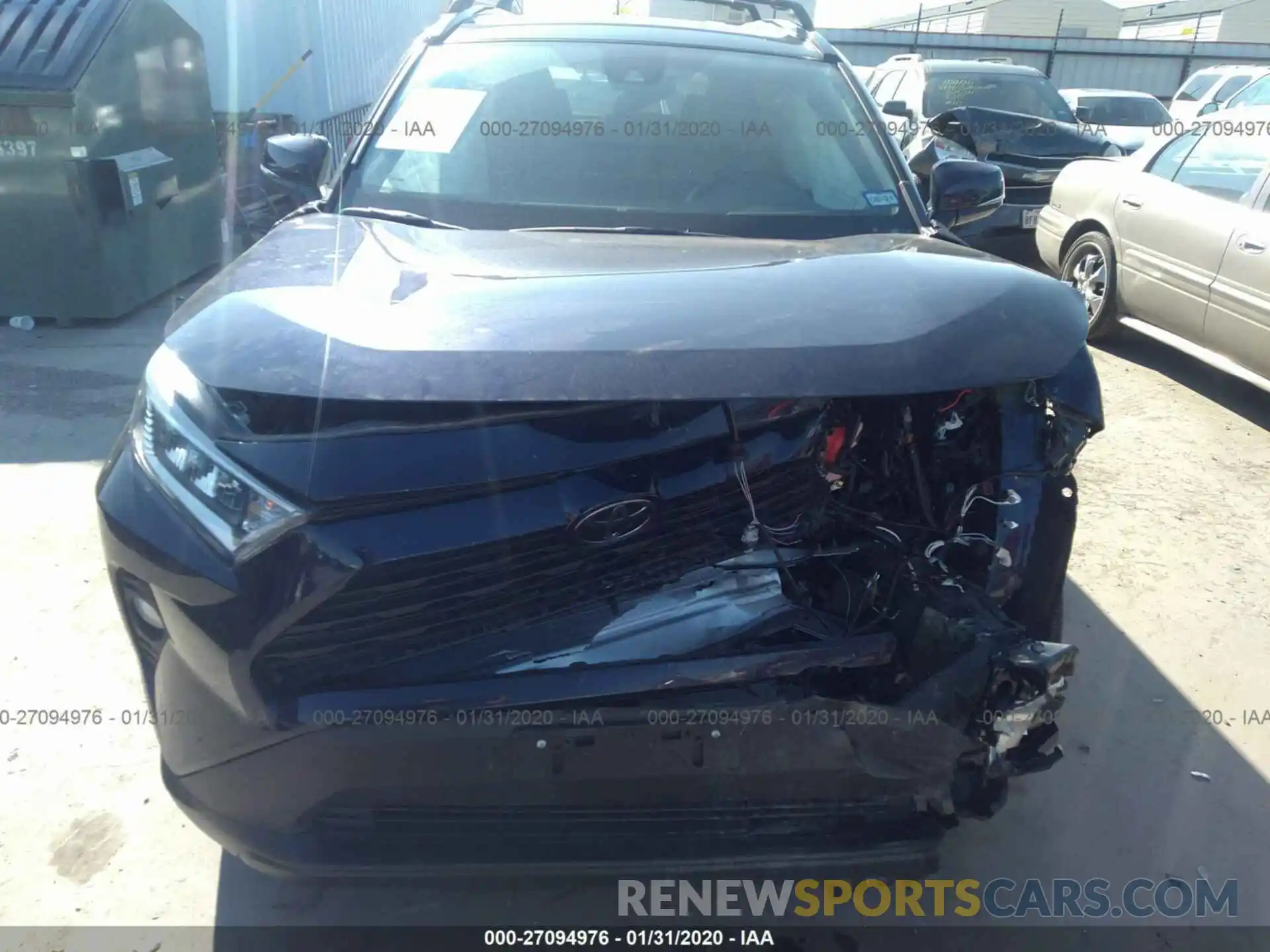 6 Photograph of a damaged car 2T3C1RFVXKC022895 TOYOTA RAV4 2019