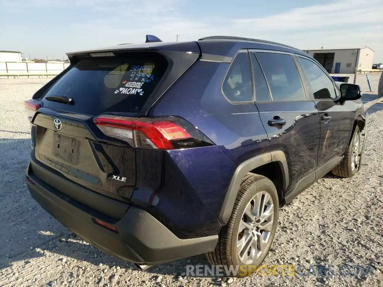 4 Photograph of a damaged car 2T3C1RFVXKC022959 TOYOTA RAV4 2019