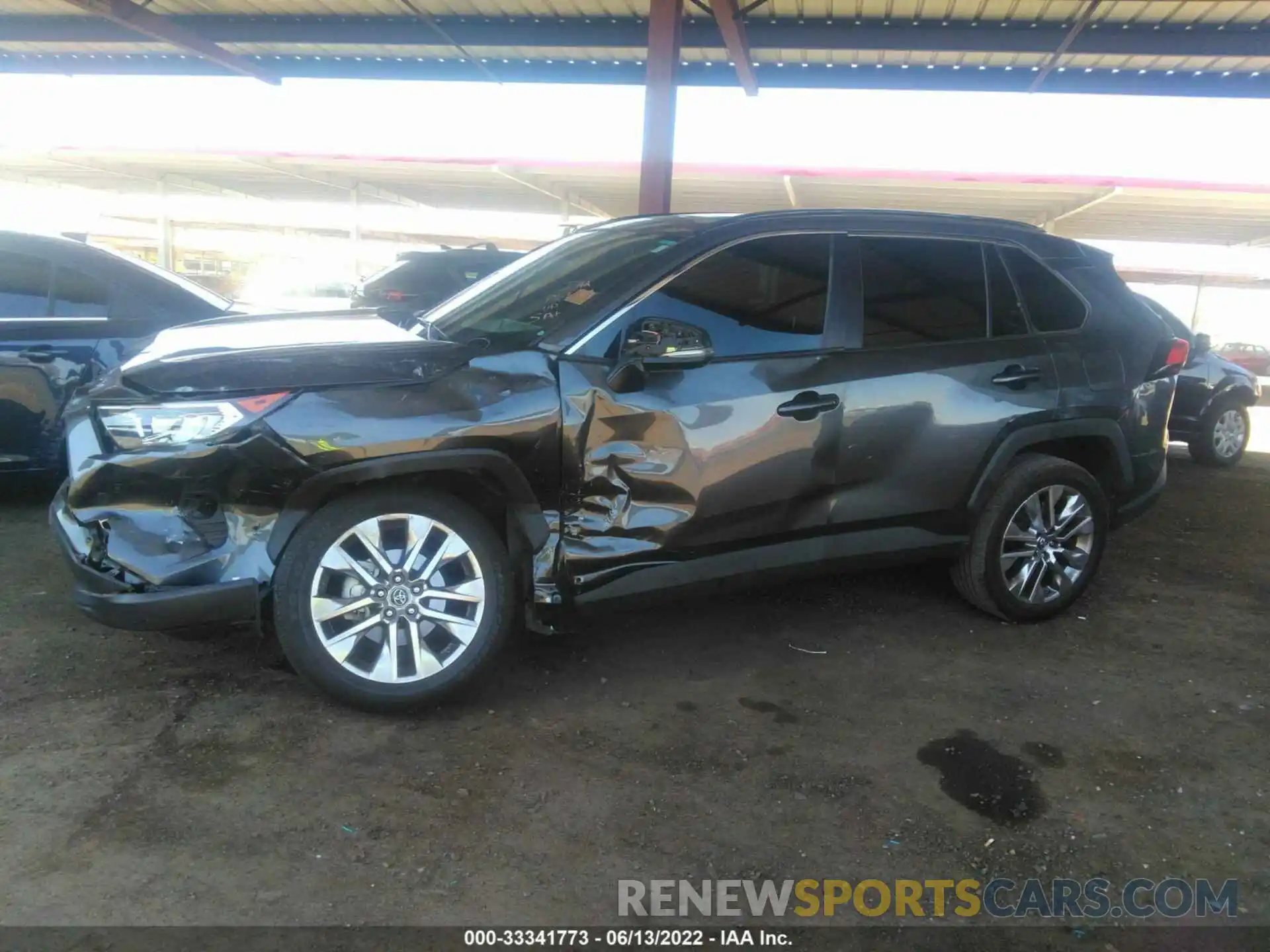 6 Photograph of a damaged car 2T3C1RFVXKC025862 TOYOTA RAV4 2019