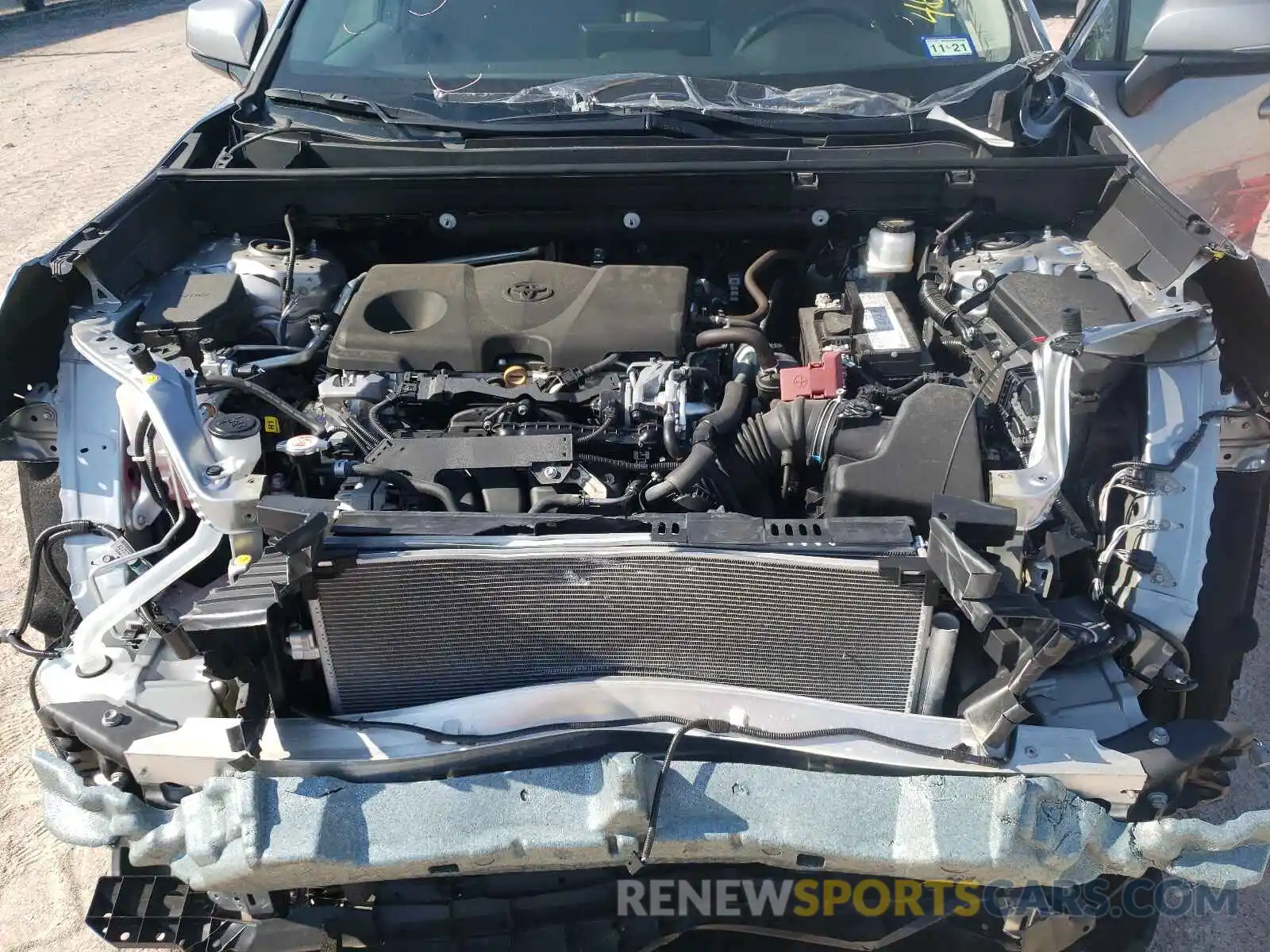 7 Photograph of a damaged car 2T3C1RFVXKC030172 TOYOTA RAV4 2019