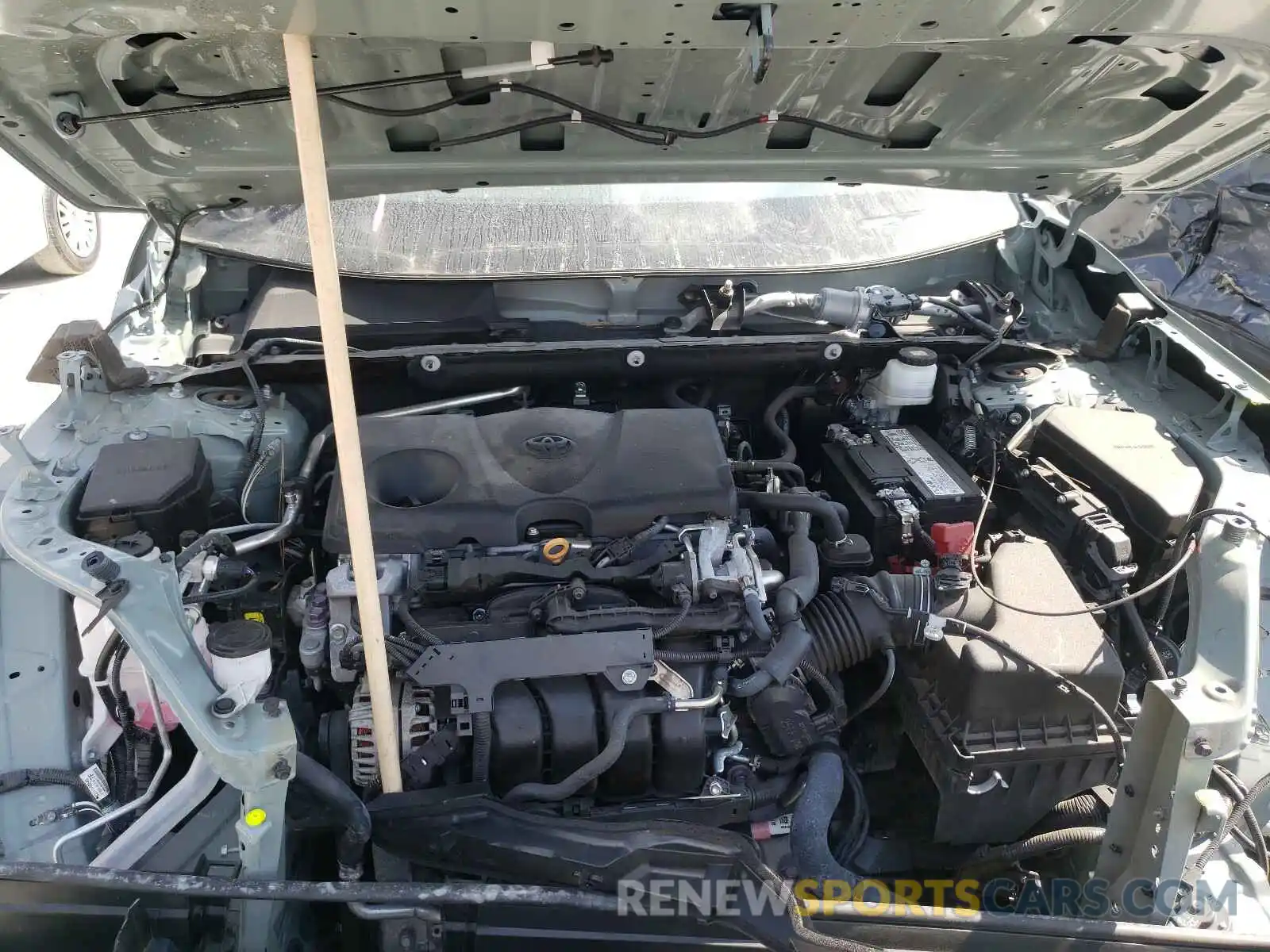 7 Photograph of a damaged car 2T3C1RFVXKW010325 TOYOTA RAV4 2019