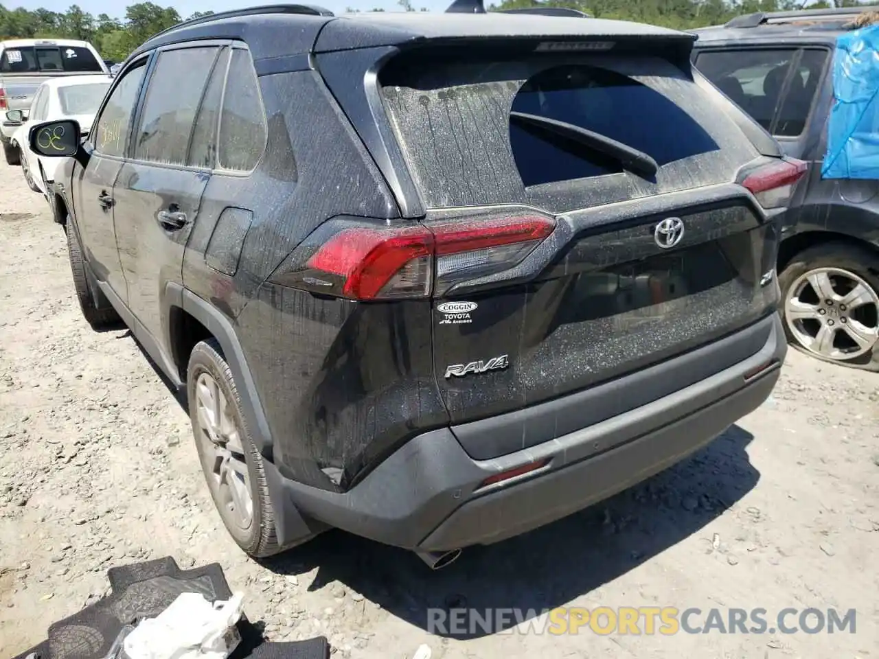 3 Photograph of a damaged car 2T3C1RFVXKW024466 TOYOTA RAV4 2019