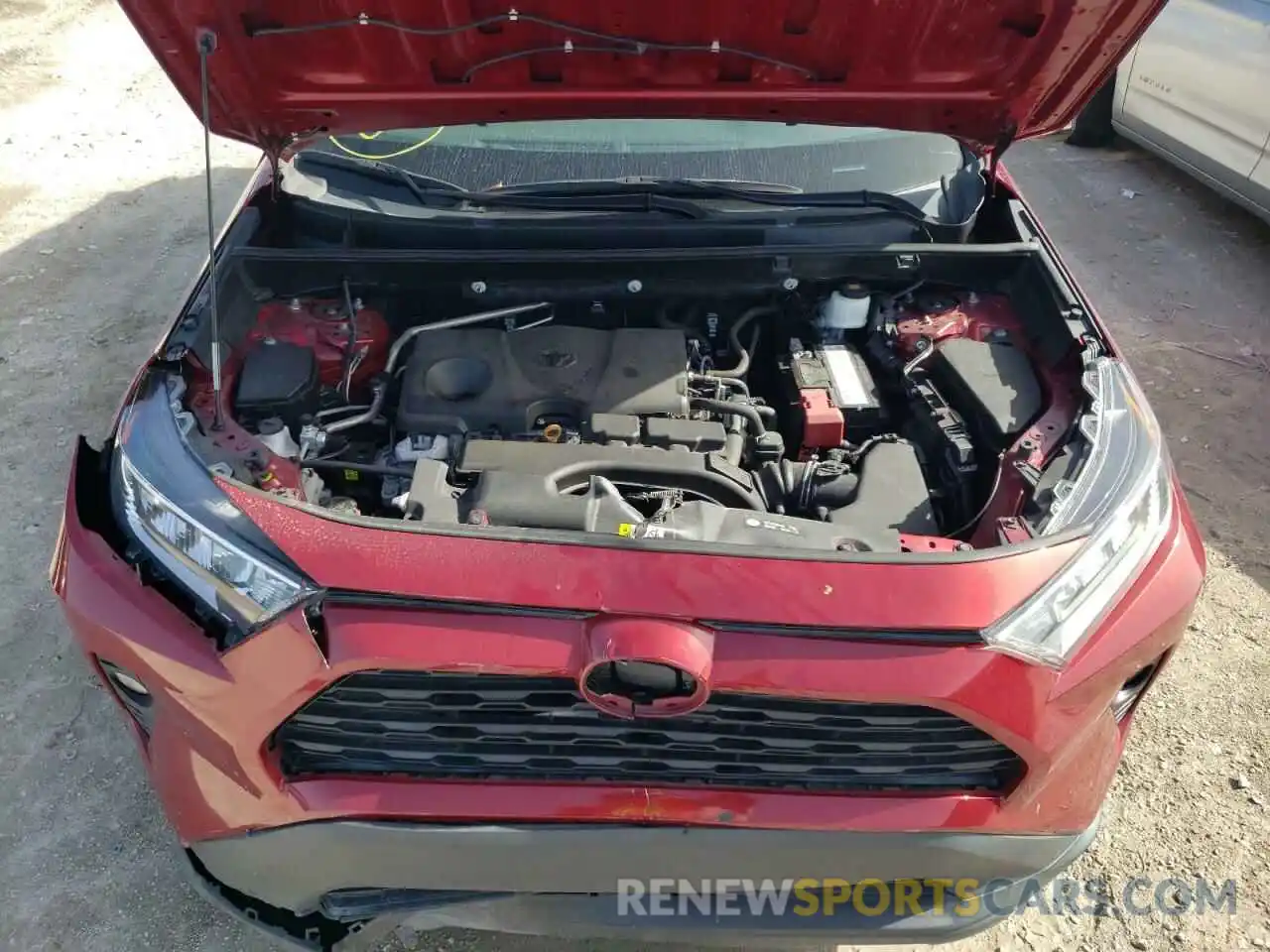 7 Photograph of a damaged car 2T3C1RFVXKW040411 TOYOTA RAV4 2019