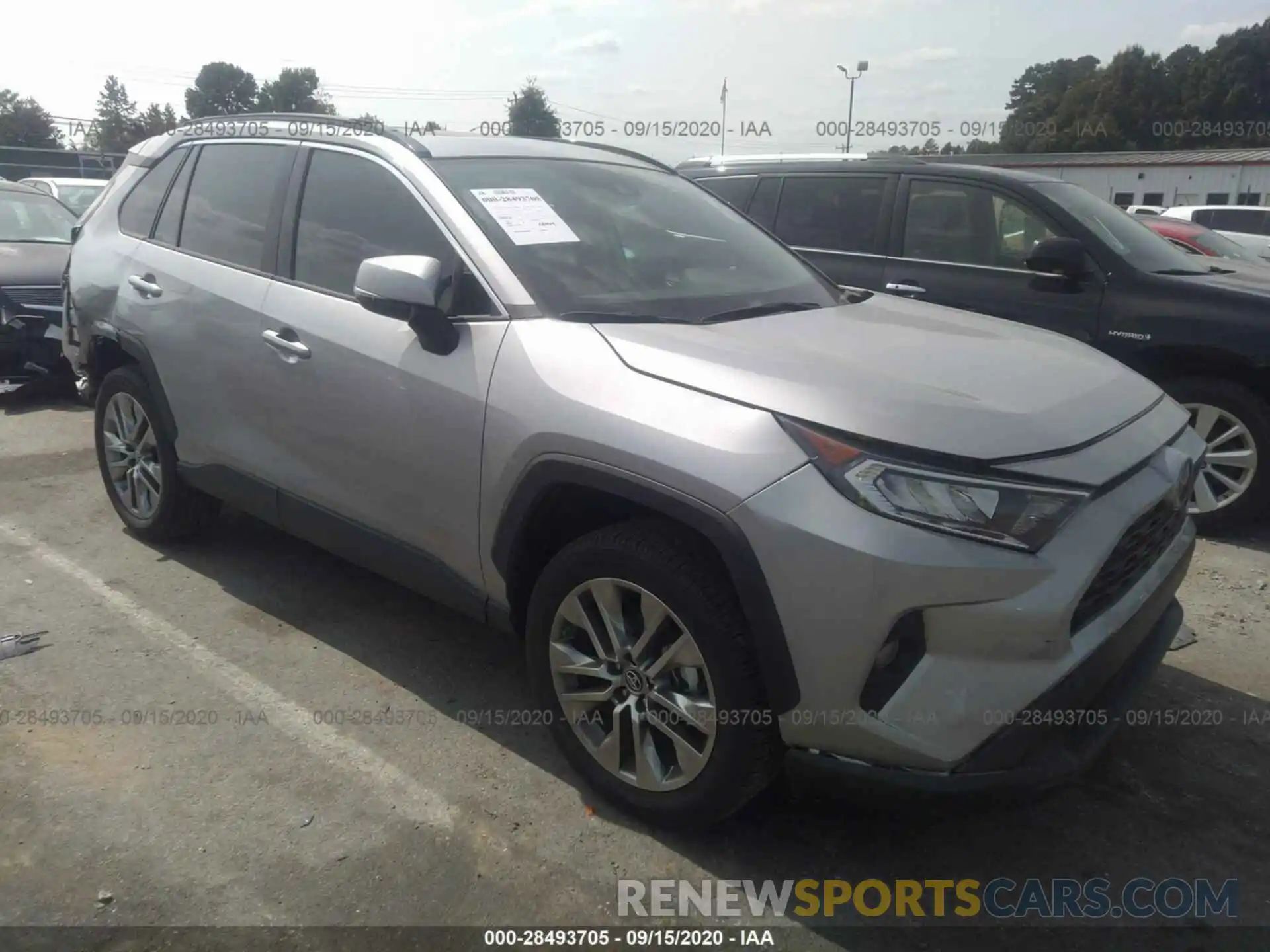 1 Photograph of a damaged car 2T3C1RFVXKW046063 TOYOTA RAV4 2019