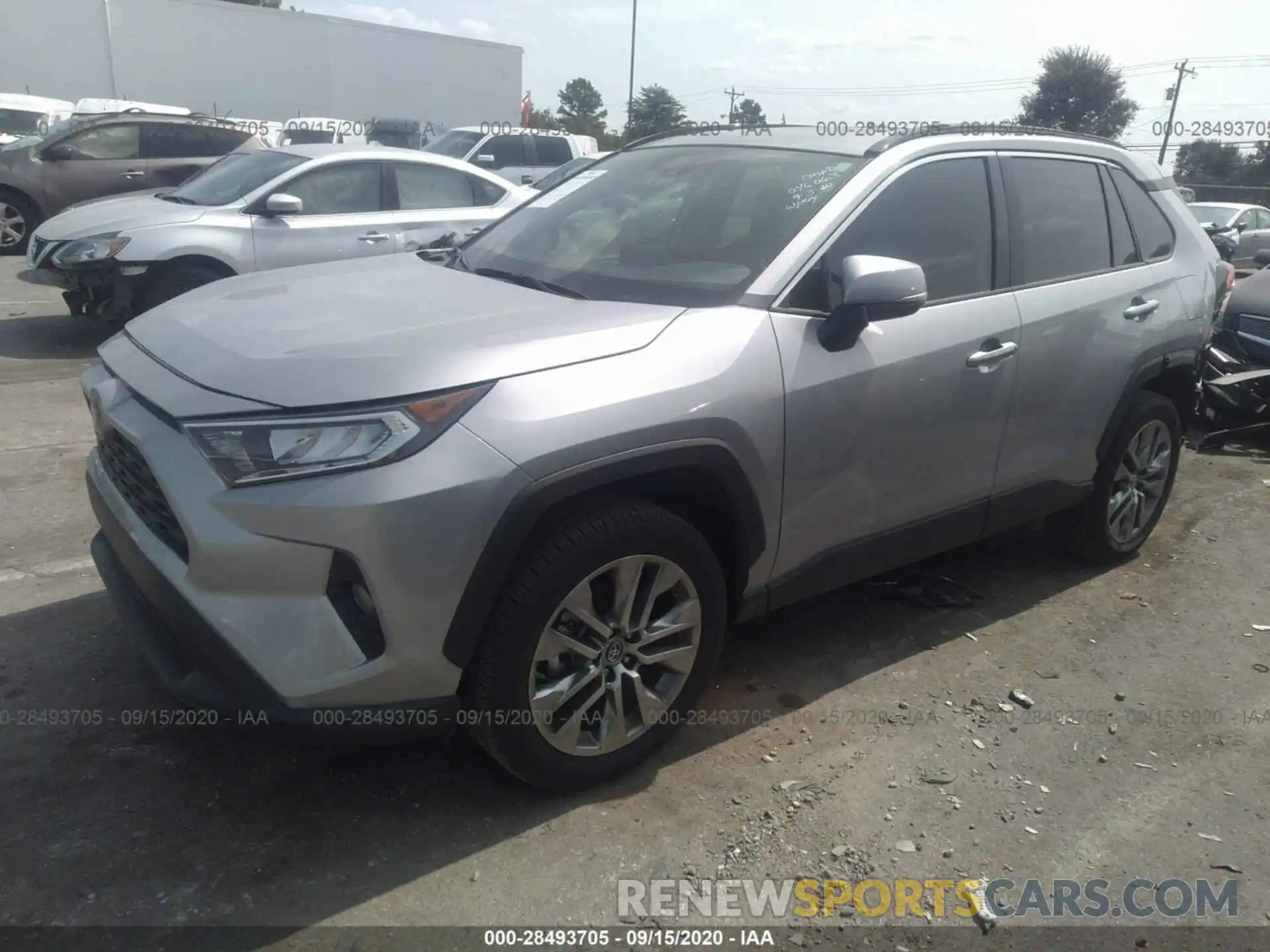 2 Photograph of a damaged car 2T3C1RFVXKW046063 TOYOTA RAV4 2019