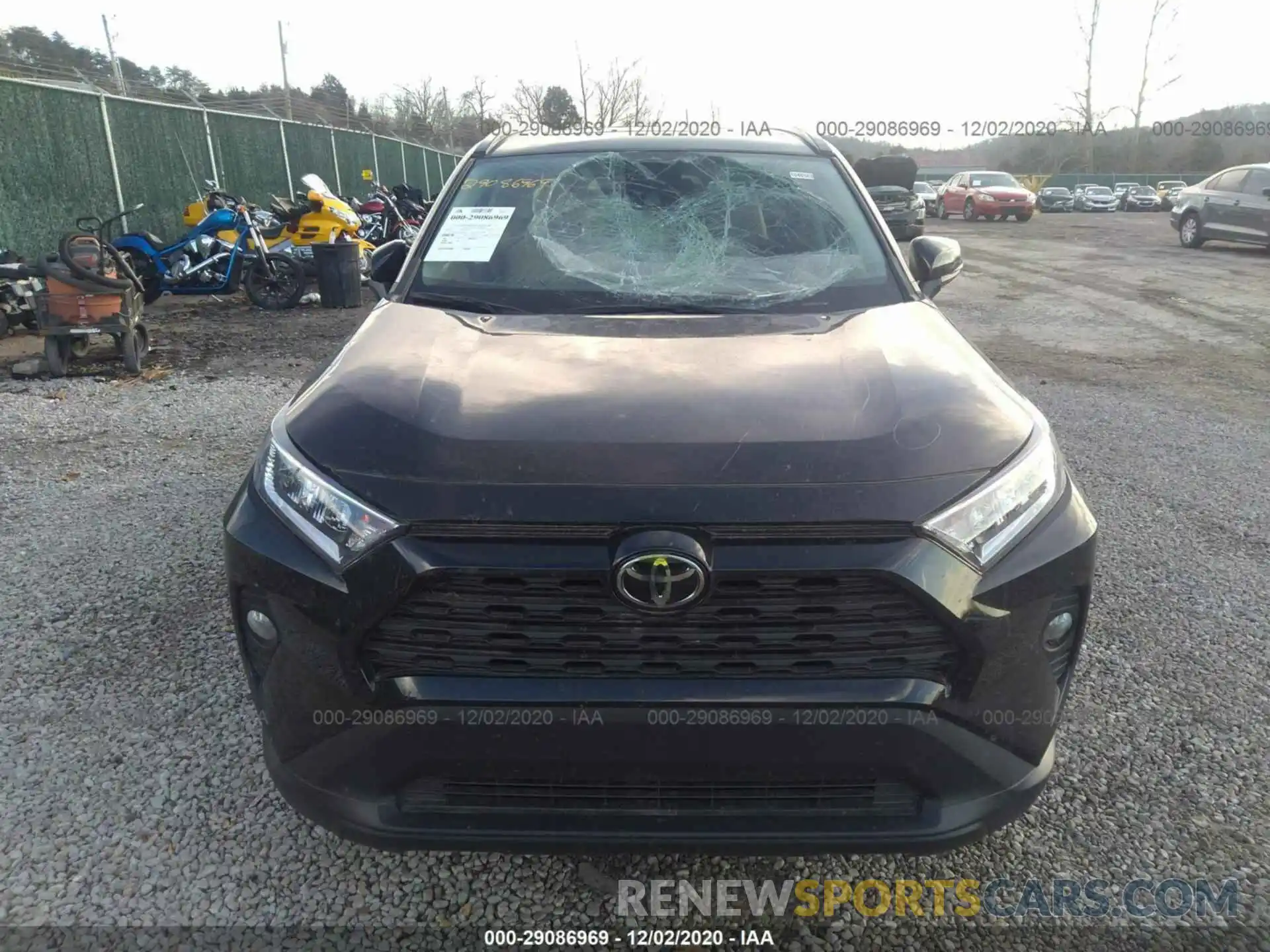 6 Фотография поврежденного автомобиля 2T3C1RFVXKW047861 TOYOTA RAV4 2019