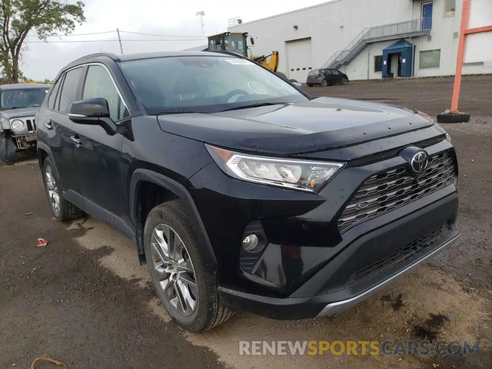 1 Photograph of a damaged car 2T3D1RFV2KC055751 TOYOTA RAV4 2019