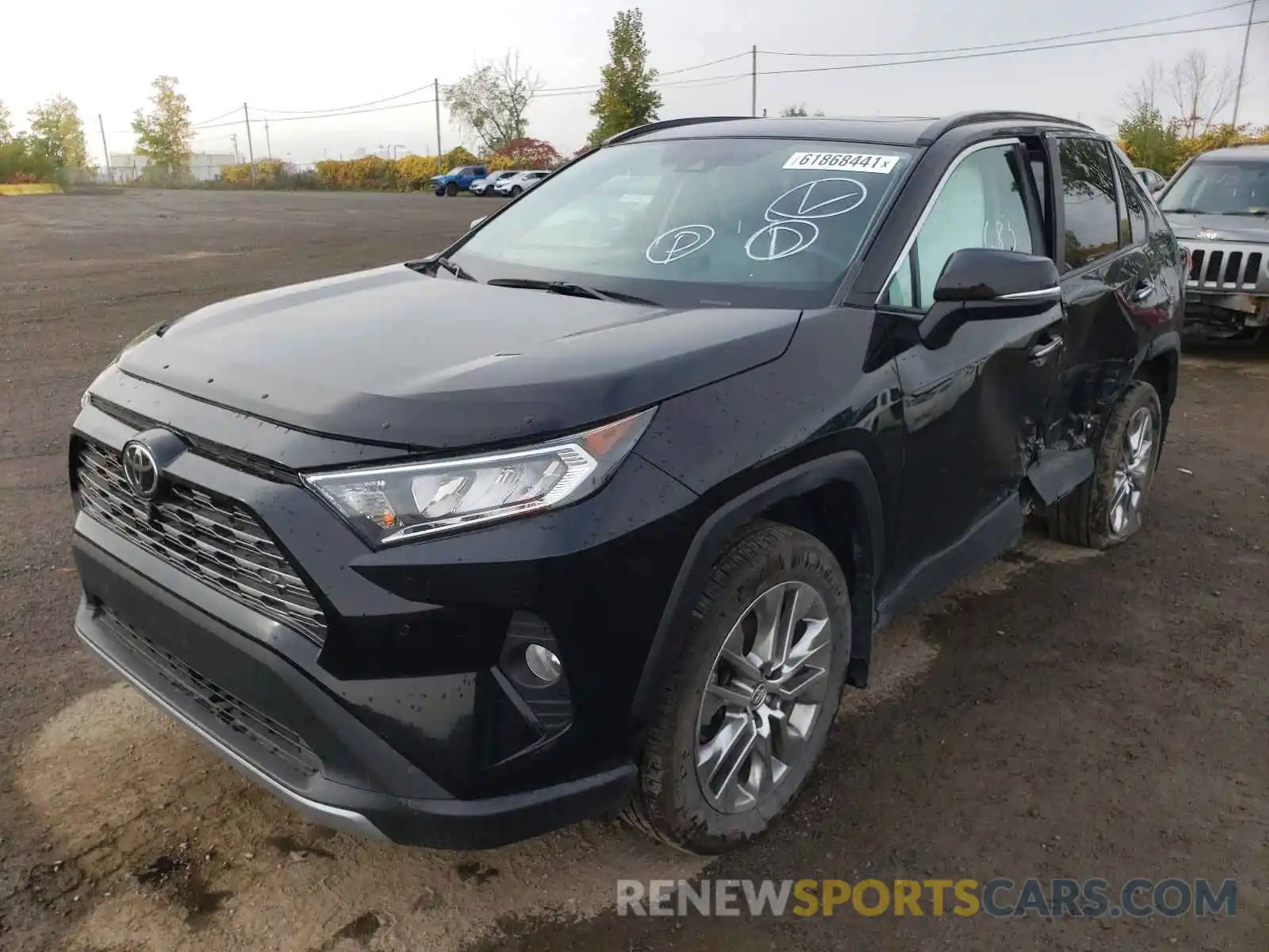 2 Photograph of a damaged car 2T3D1RFV2KC055751 TOYOTA RAV4 2019