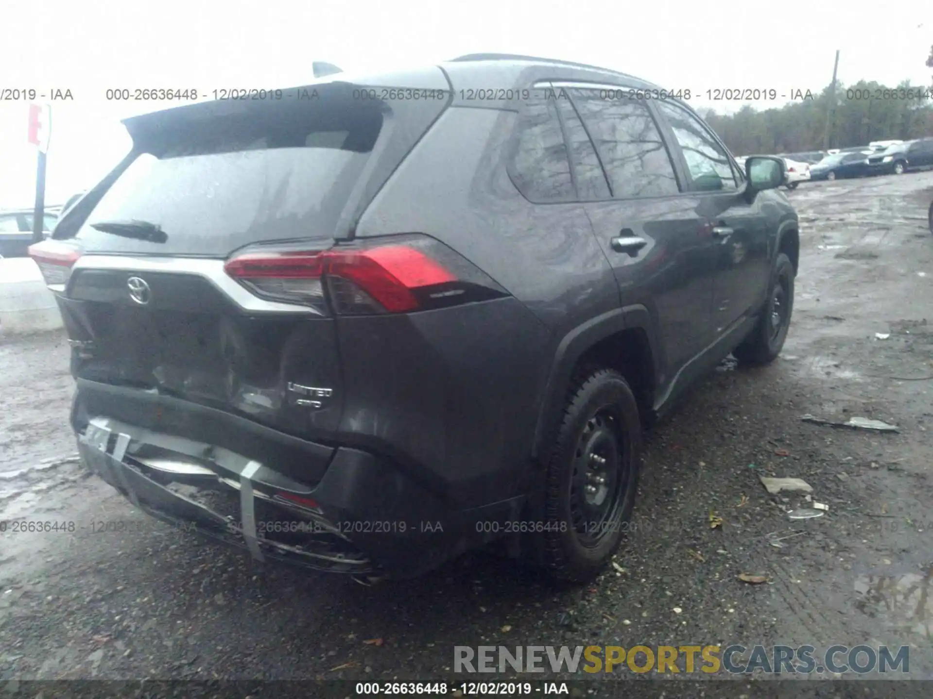 4 Photograph of a damaged car 2T3D1RFV5KW005683 TOYOTA RAV4 2019