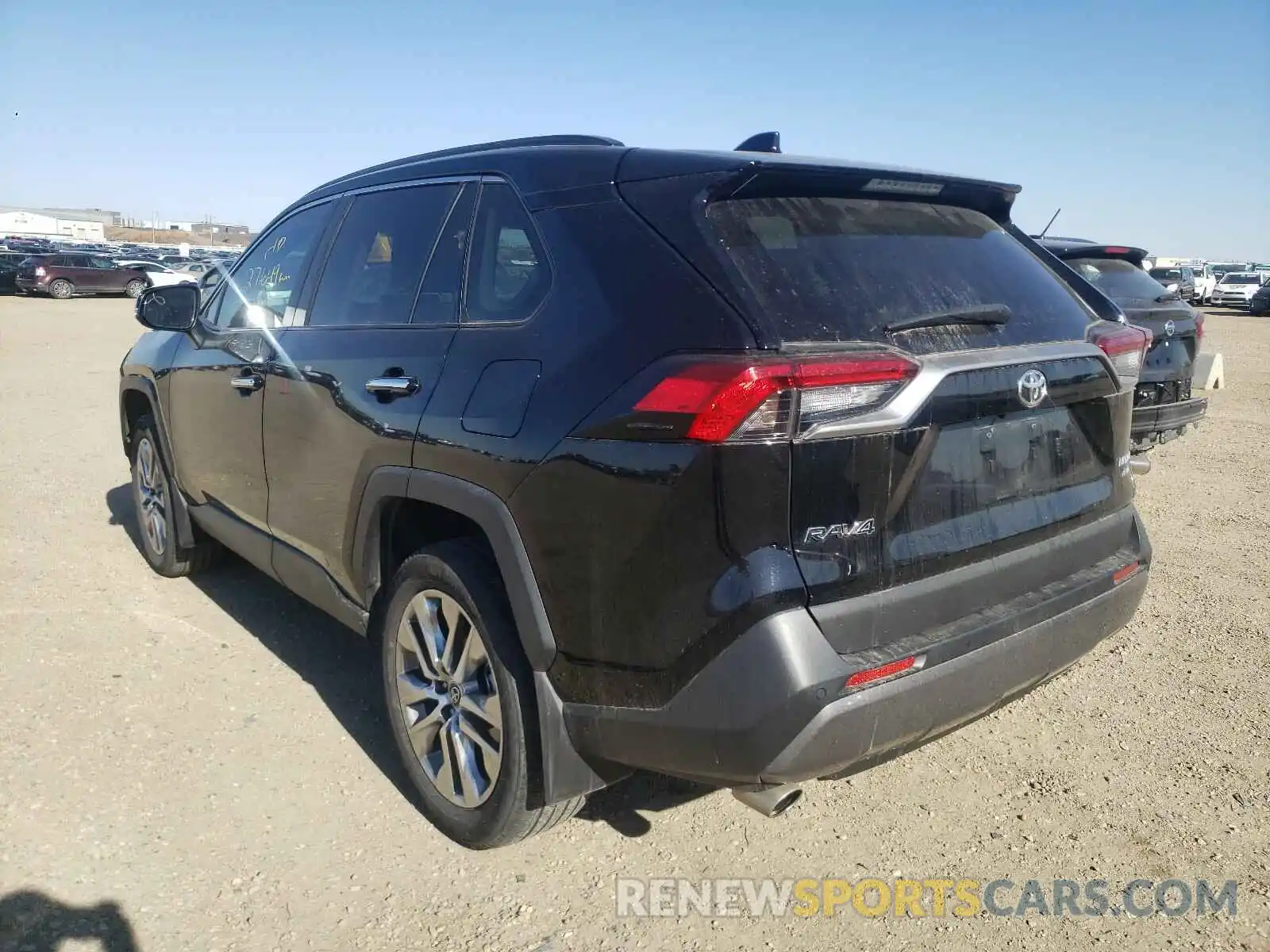 3 Photograph of a damaged car 2T3D1RFV7KW057798 TOYOTA RAV4 2019