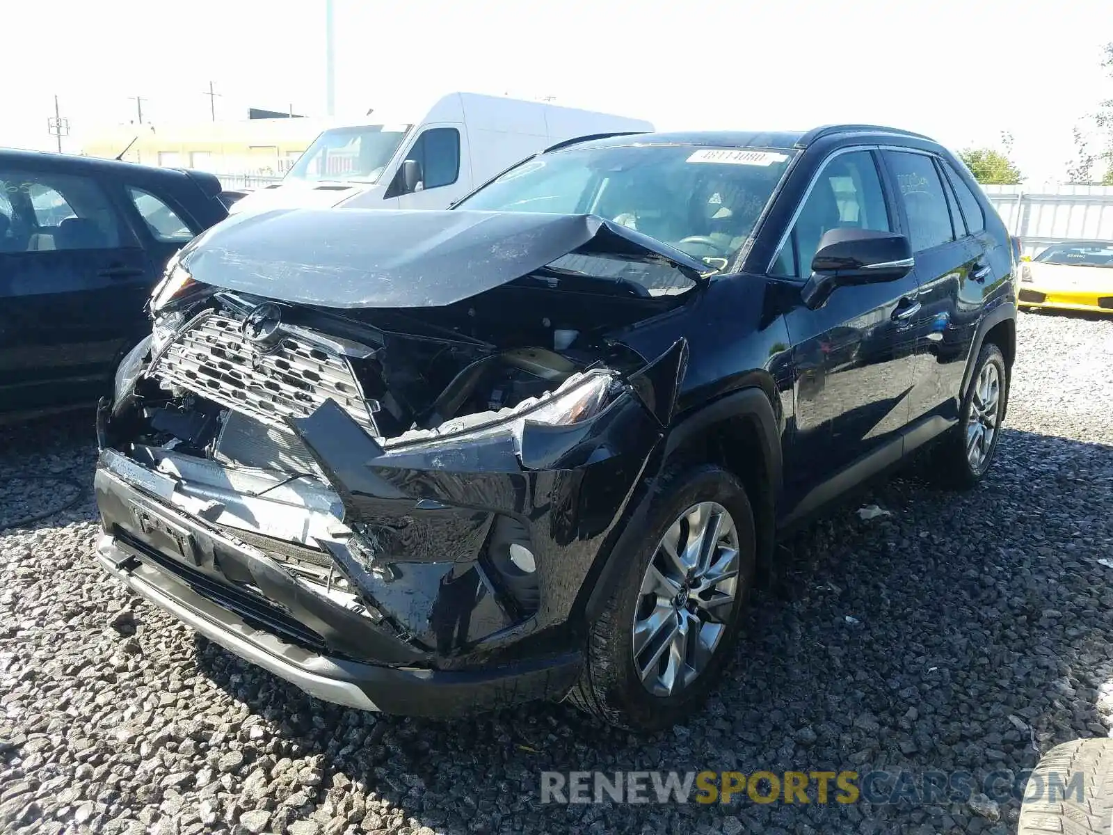 2 Photograph of a damaged car 2T3D1RFV8KW020159 TOYOTA RAV4 2019