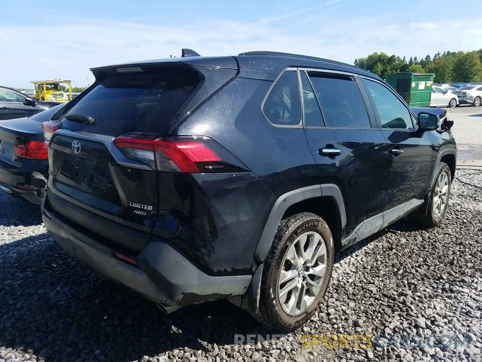 4 Photograph of a damaged car 2T3D1RFV8KW020159 TOYOTA RAV4 2019