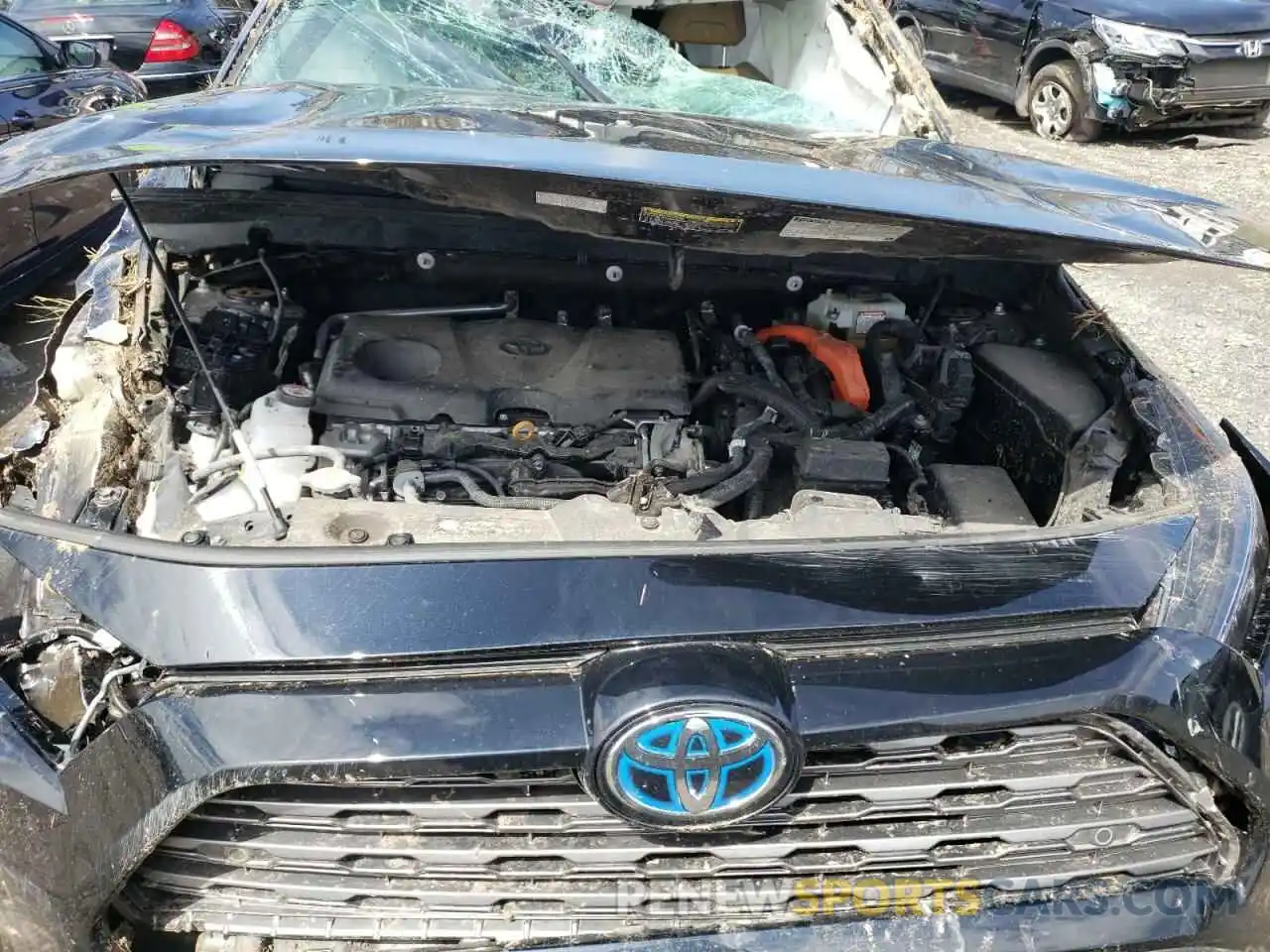 7 Photograph of a damaged car 2T3DWRFV0KW017774 TOYOTA RAV4 2019