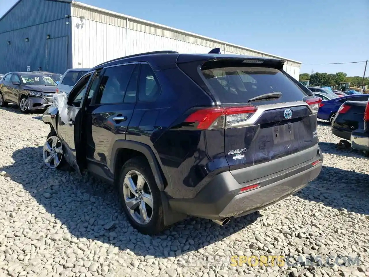 3 Photograph of a damaged car 2T3DWRFV0KW020013 TOYOTA RAV4 2019