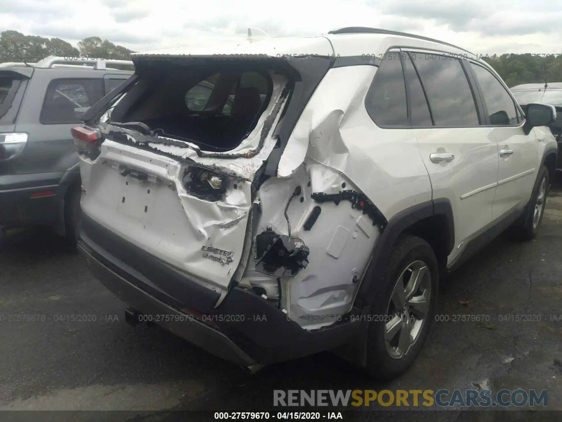 6 Photograph of a damaged car 2T3DWRFV0KW023929 TOYOTA RAV4 2019