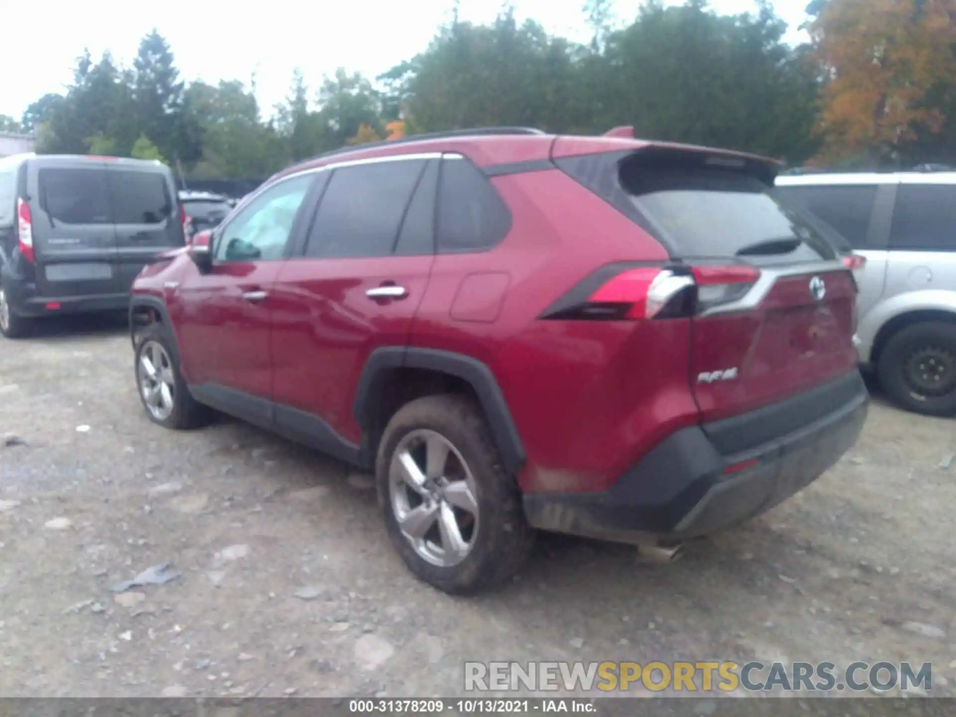 3 Photograph of a damaged car 2T3DWRFV0KW041671 TOYOTA RAV4 2019