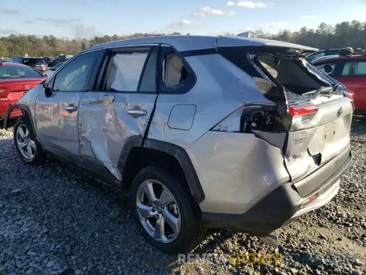 10 Photograph of a damaged car 2T3DWRFV0KW043646 TOYOTA RAV4 2019