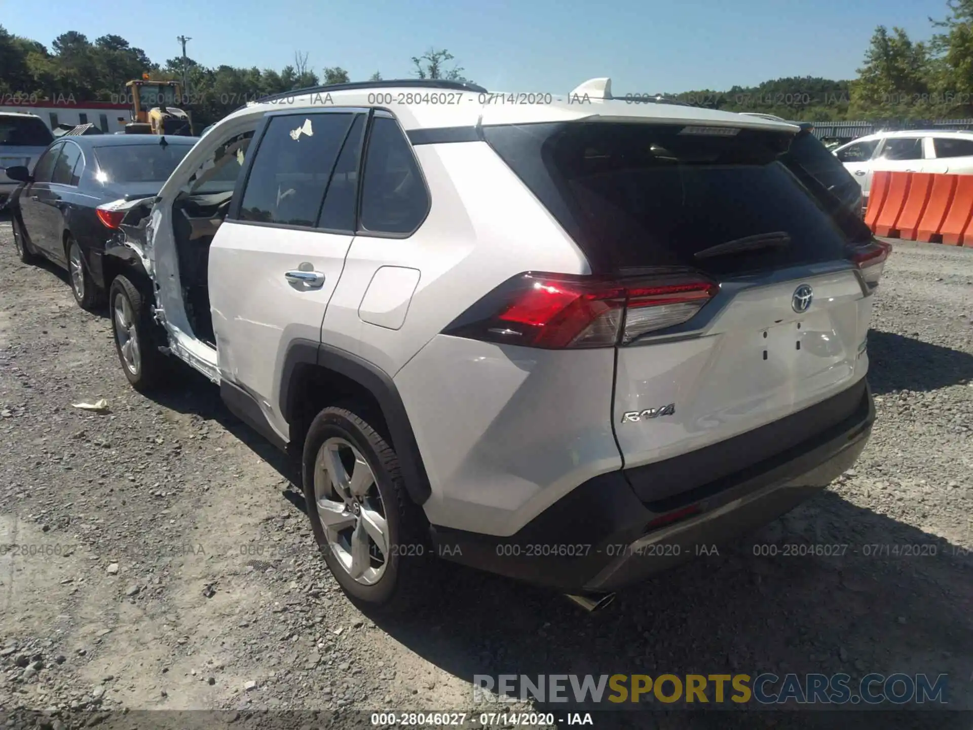 3 Photograph of a damaged car 2T3DWRFV1KW009294 TOYOTA RAV4 2019