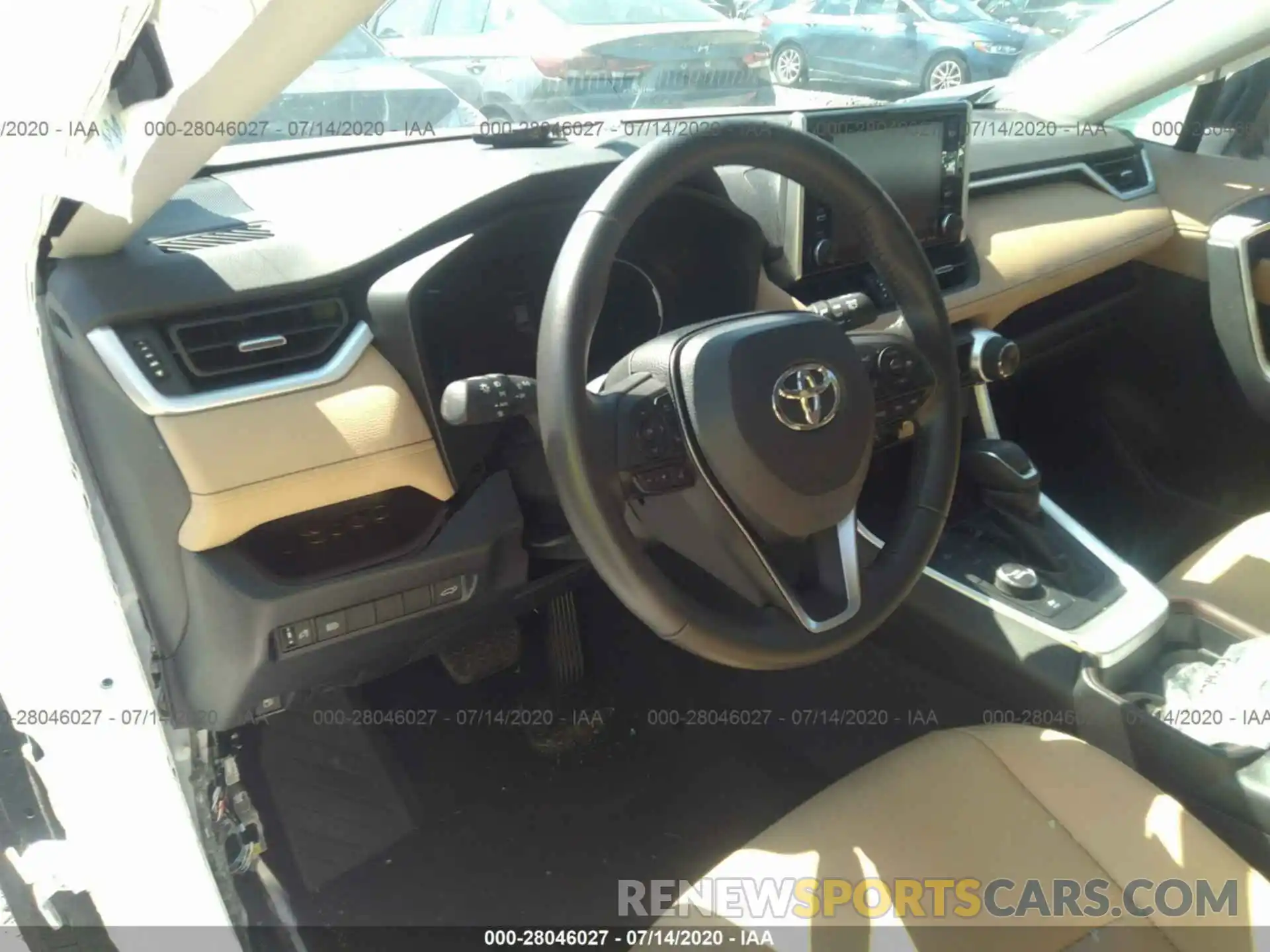 5 Фотография поврежденного автомобиля 2T3DWRFV1KW009294 TOYOTA RAV4 2019