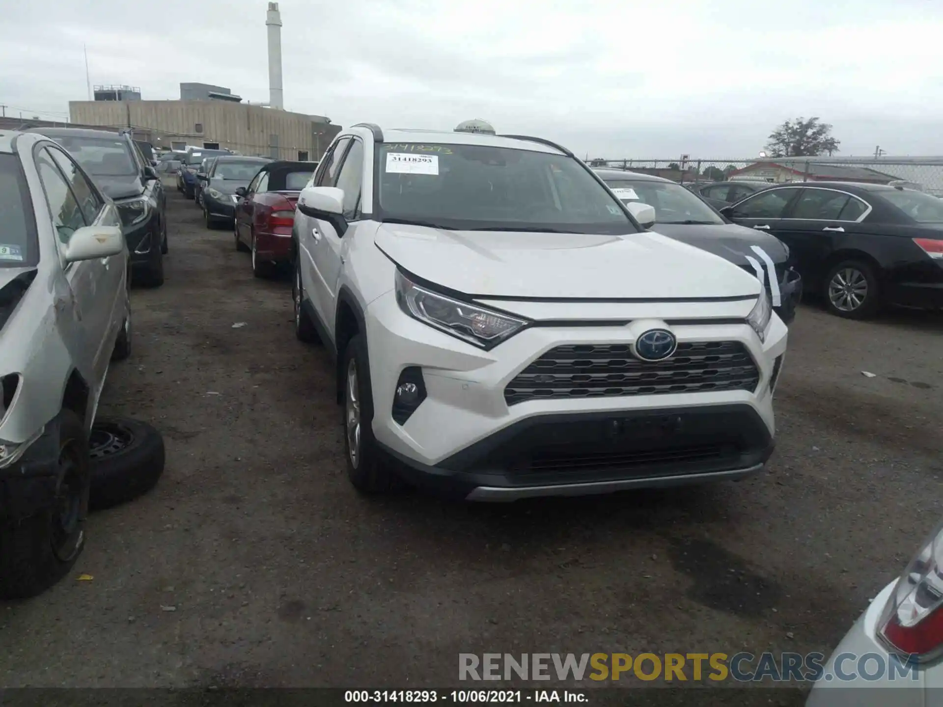 1 Фотография поврежденного автомобиля 2T3DWRFV1KW013524 TOYOTA RAV4 2019