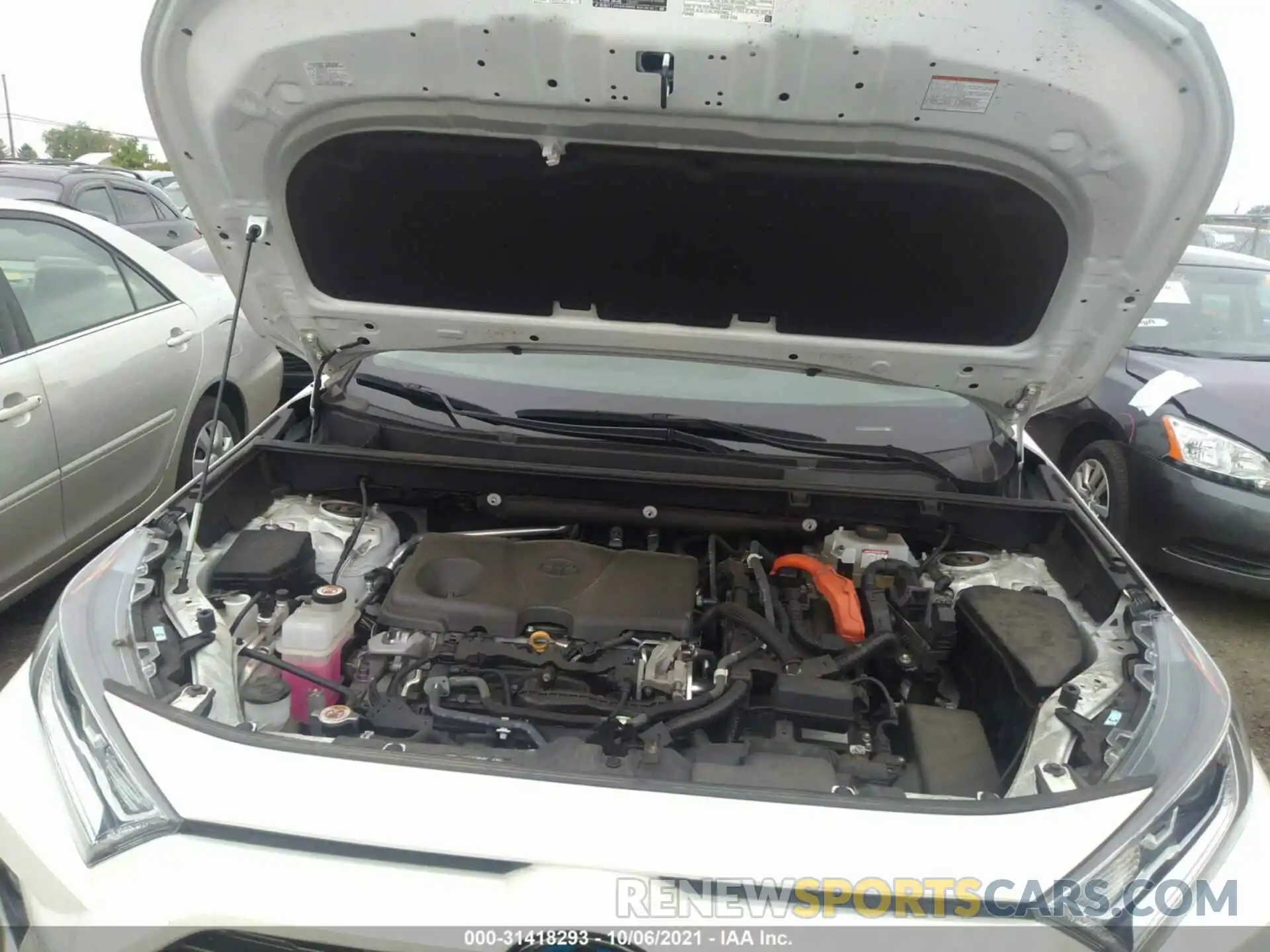 10 Фотография поврежденного автомобиля 2T3DWRFV1KW013524 TOYOTA RAV4 2019