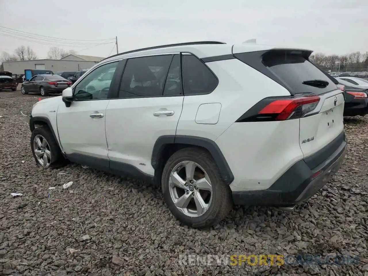 2 Фотография поврежденного автомобиля 2T3DWRFV1KW015161 TOYOTA RAV4 2019