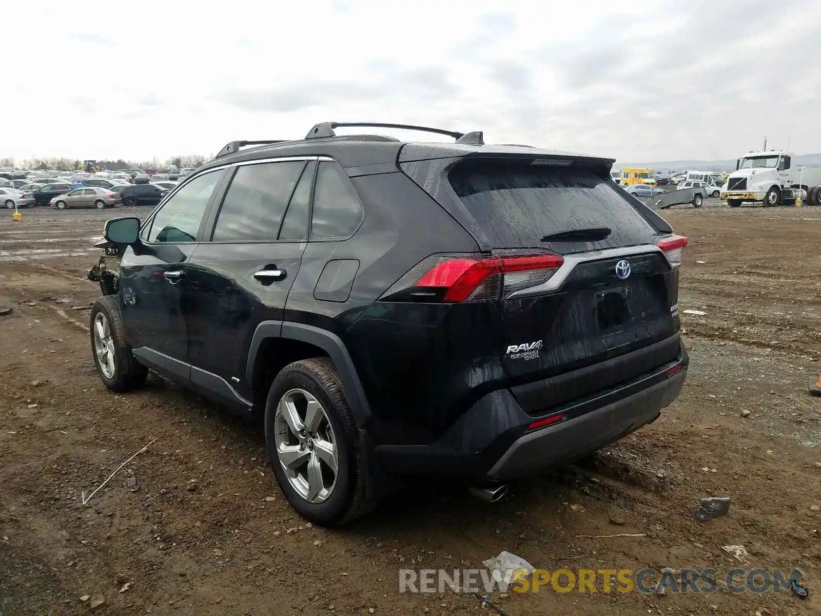 3 Фотография поврежденного автомобиля 2T3DWRFV1KW027259 TOYOTA RAV4 2019