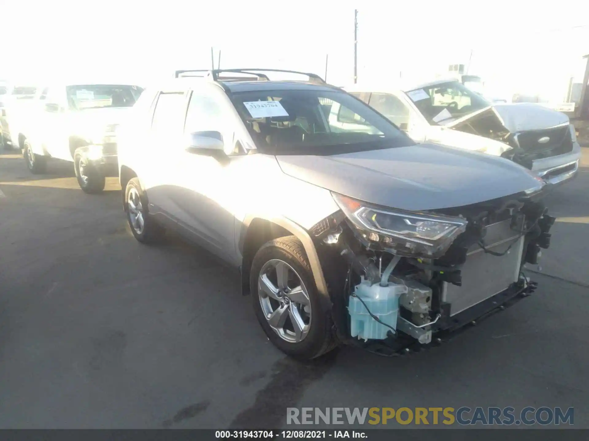 1 Photograph of a damaged car 2T3DWRFV1KW040609 TOYOTA RAV4 2019